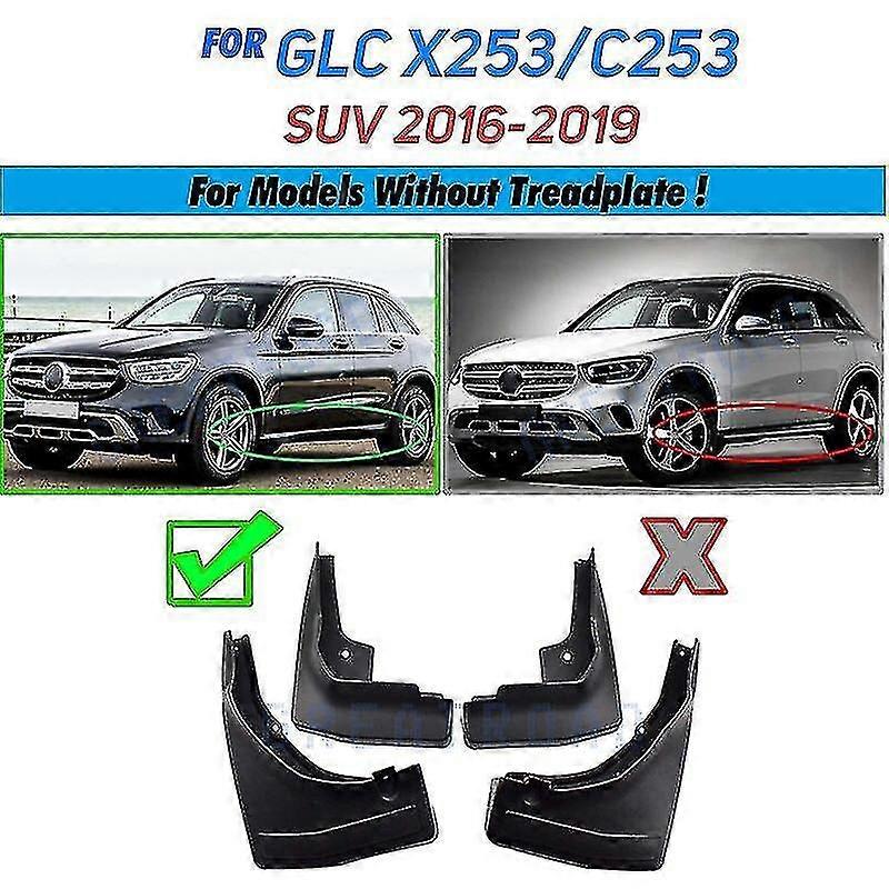 Exquisite Car Mudflaps For Mercedes Benz Glc Class X253 2016-2019 Worb Mud Flaps Splash Guards Mudguards Mud Flap Front Rear Fender
