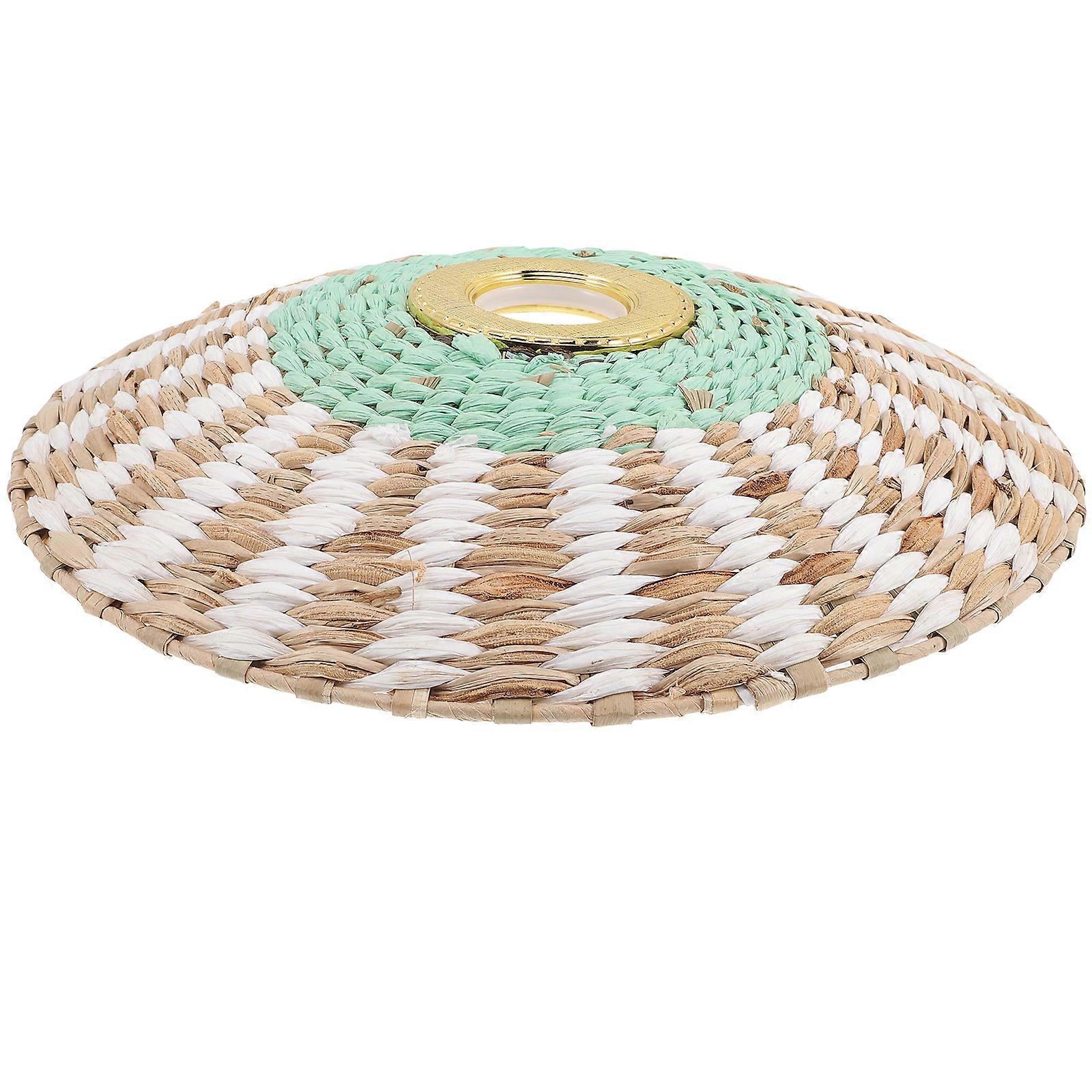 Lamp Shade Pendant Light Shade Weaving Chandelier Lamp Shade Hanging Lamp Cover