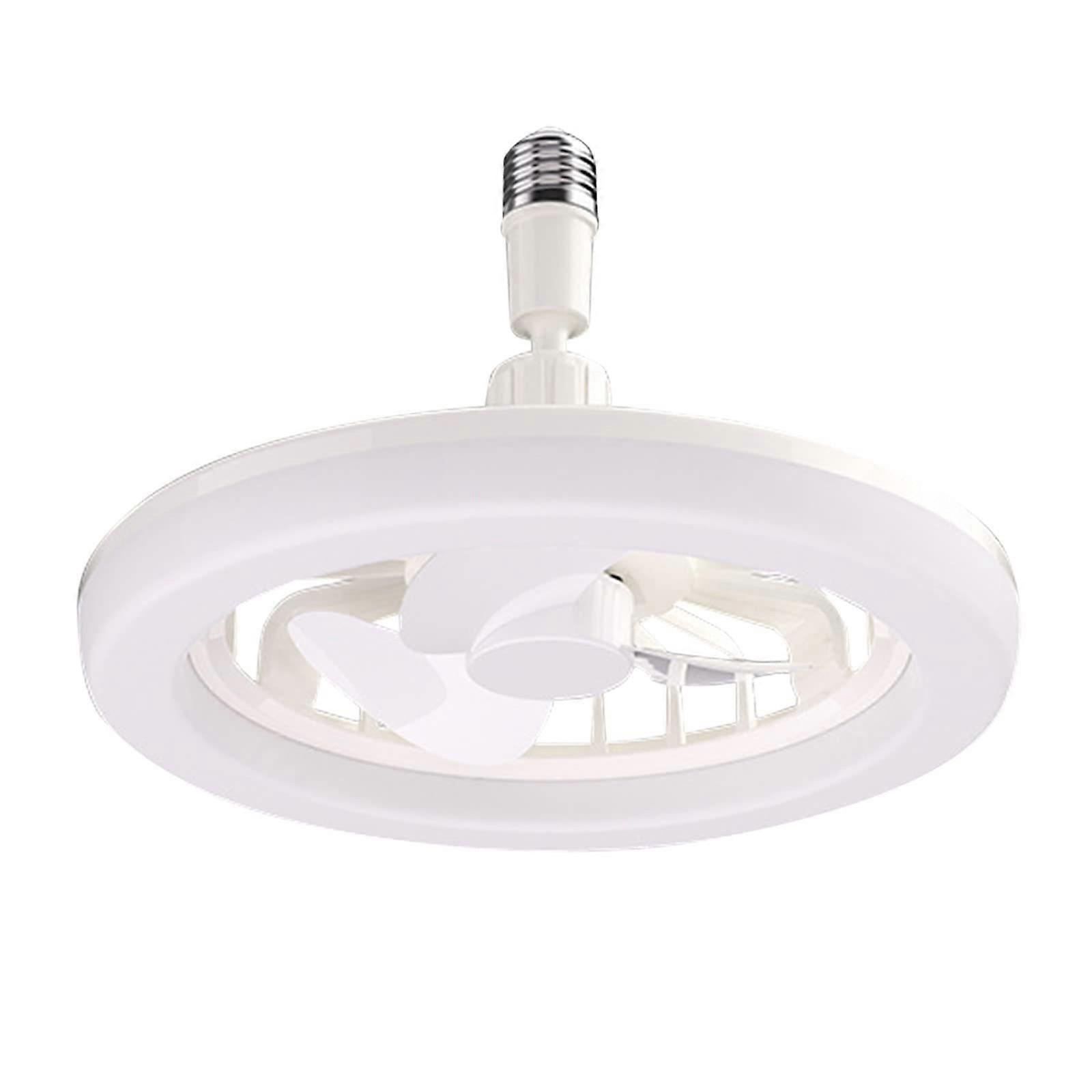 2024 Small Ceiling Fan With Light,Remote Control Enclosed Low Profile Fan Light for Living Room Decorative Lamps