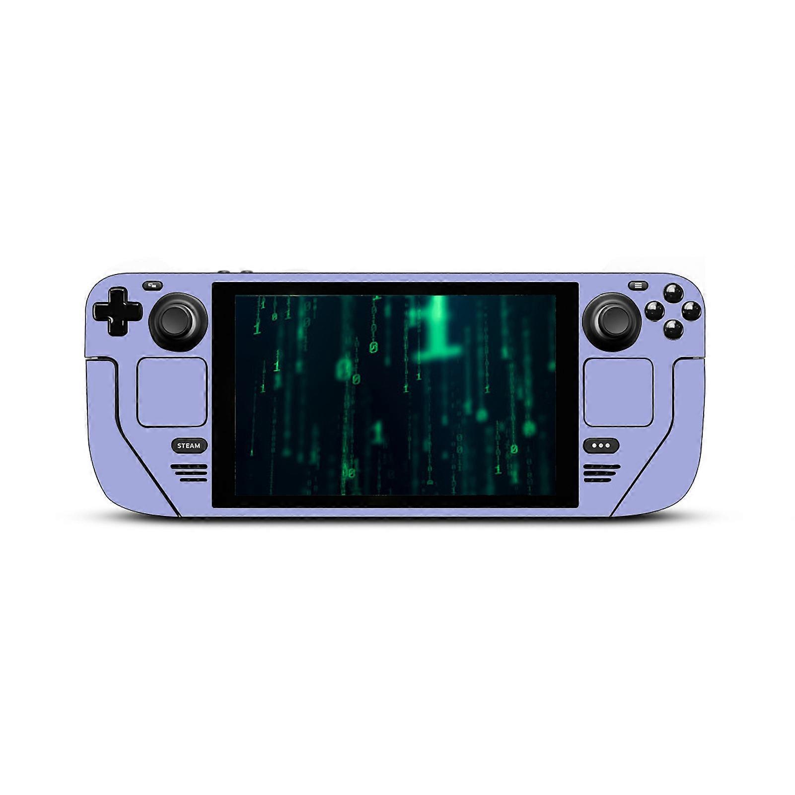 Game Console Sticker Anti-scratch No Bubbles Strong Adhesion DIY Game Console Decor Wrapping Cover Aesthetic Skin for Steam Deck QingHai