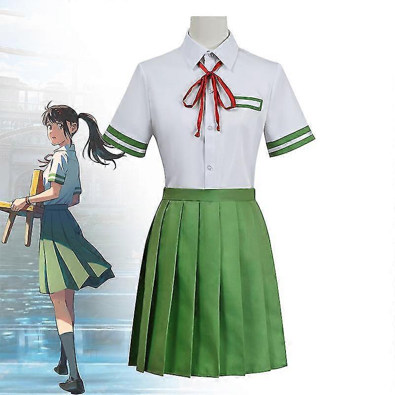 Lingya Household Cos Service Yanhu Lingya Cosplay Κοστούμι Jk Σχολική Στολή Κοντομάνικο Πουκάμισο Κοστούμι