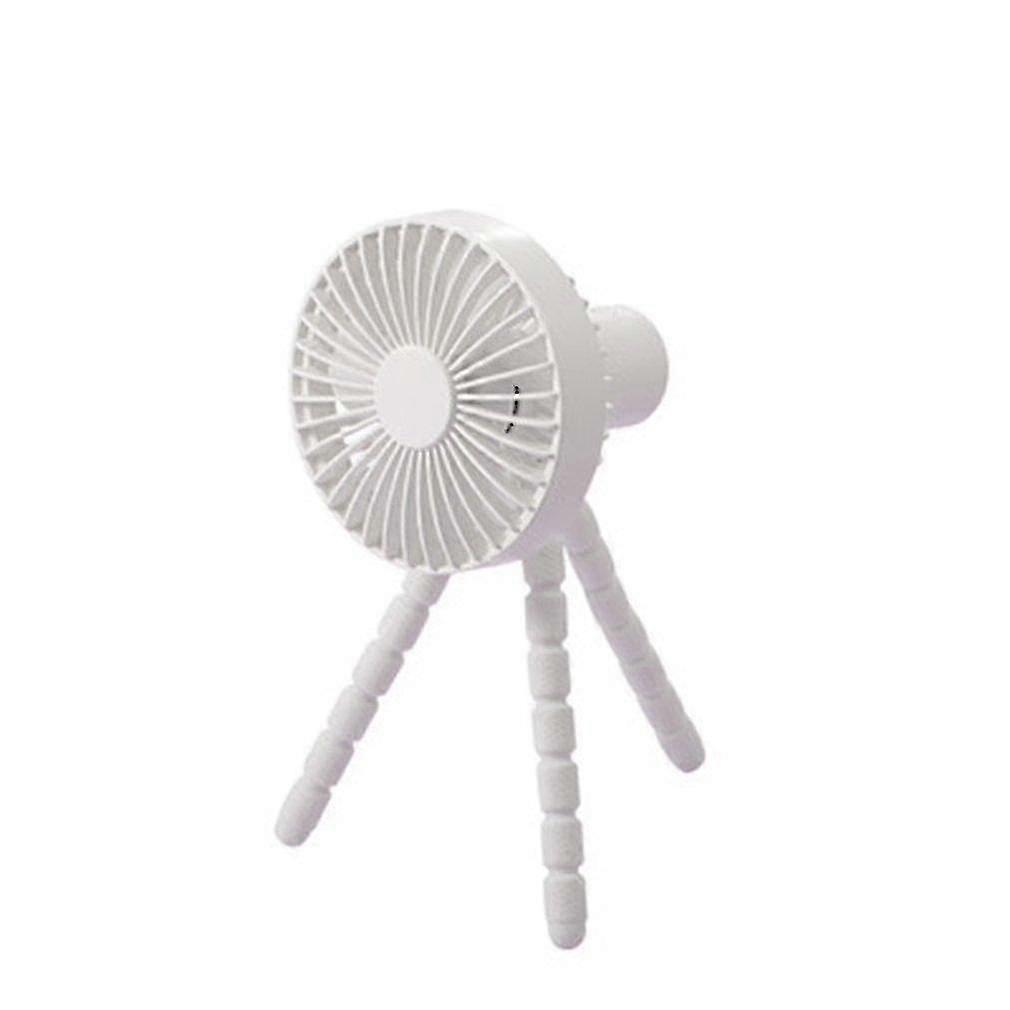 Usb With Lamp Octopus Deformation Bracket Fan Silent Handheld Durable Fan