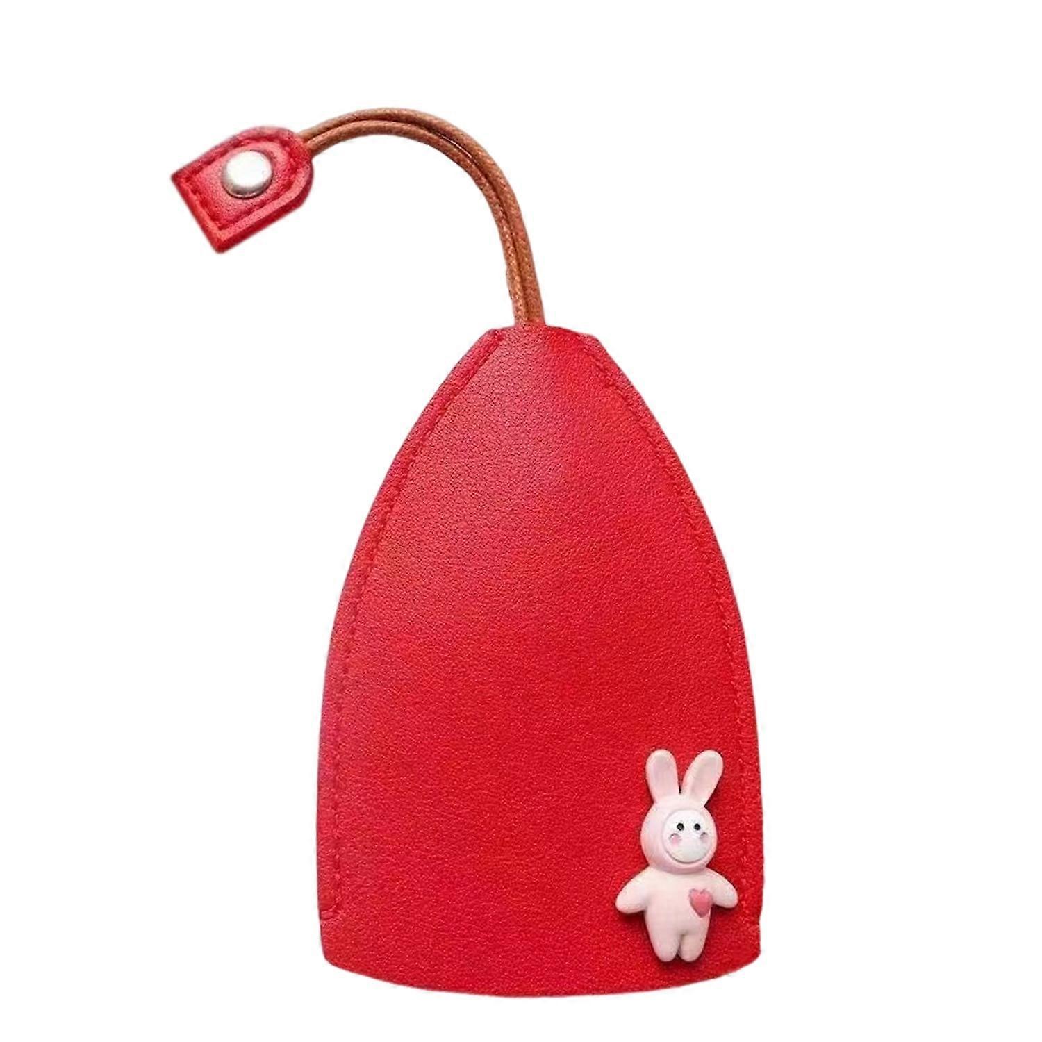 Pull-Out Car Key Bag Wear-Resistant Cute Design Compact Size Portable Car Key Case Protector Small