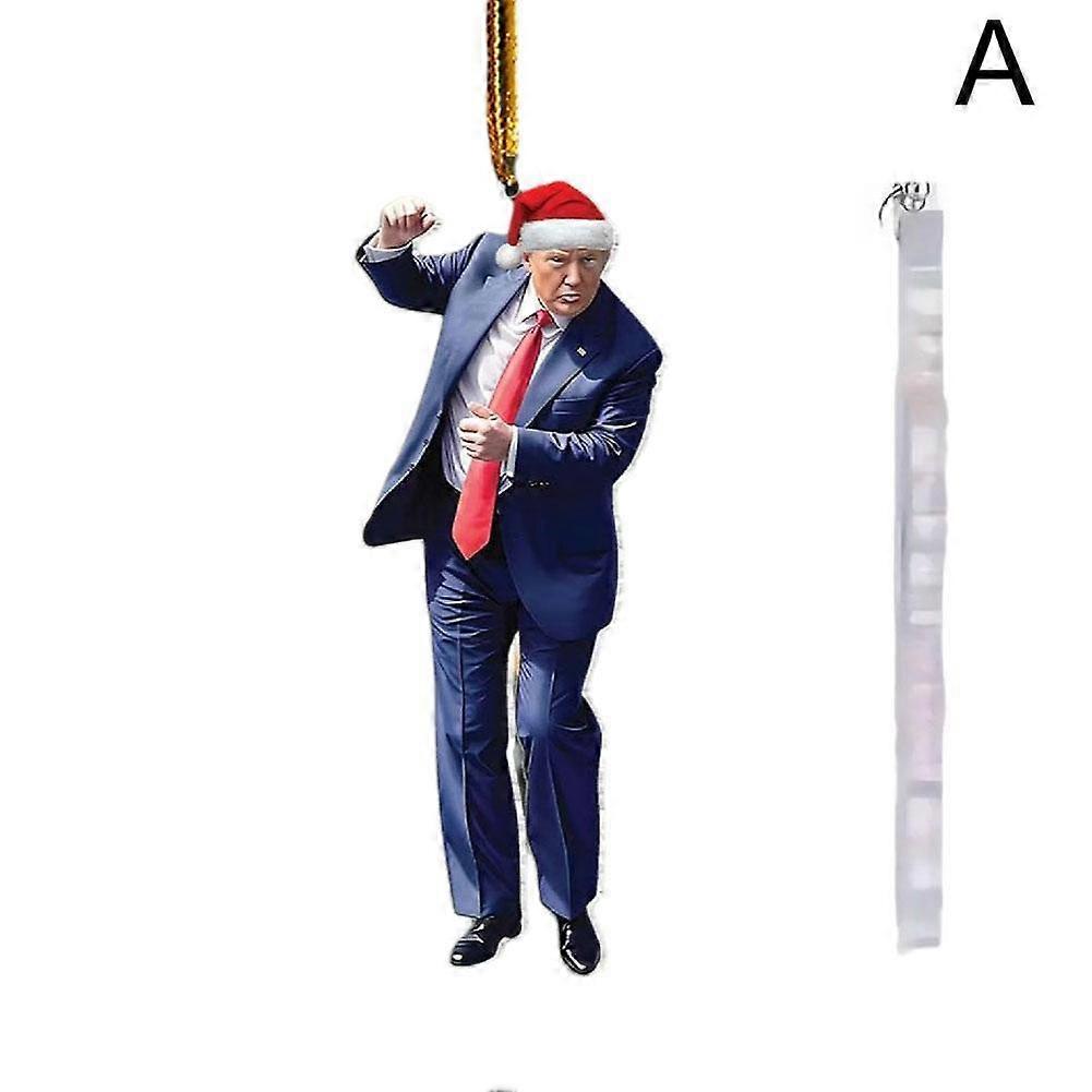 Akryl vedhæng præsidentdans akryl julepynt