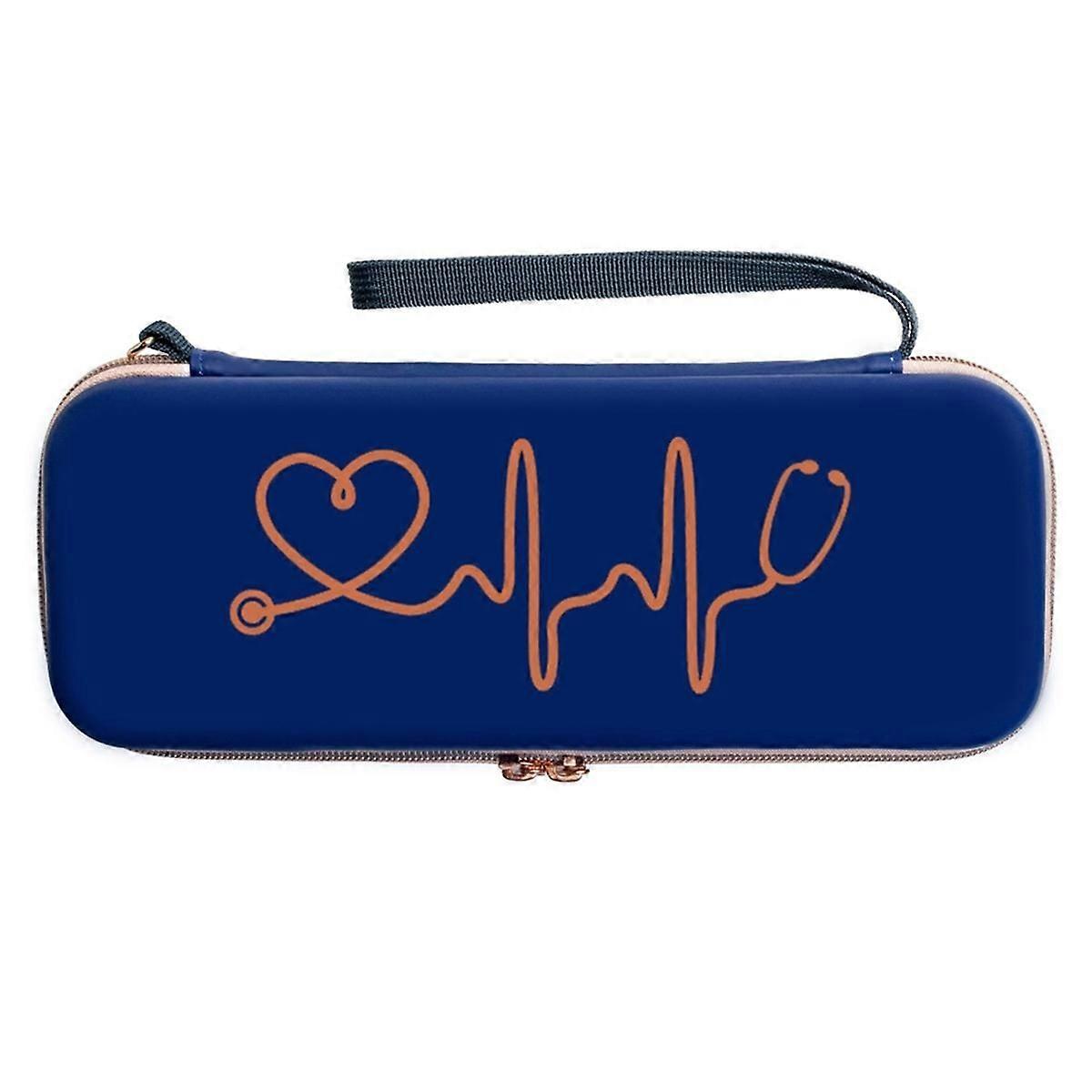 Multifunctional Stethoscope Storage Bag Portable Empty Non-Woven First Kit Household Hard Shell Med