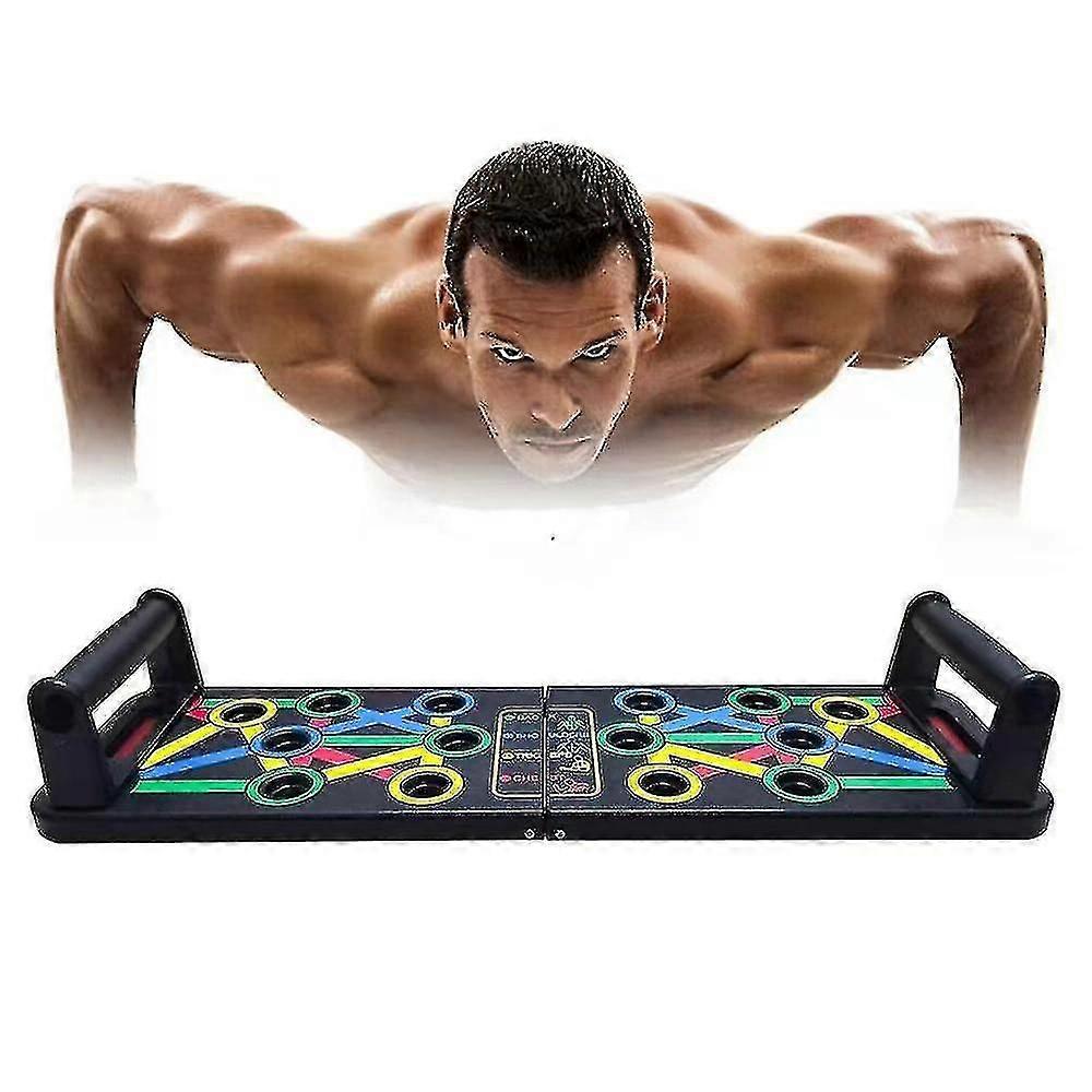 Foldable 14 In 1 Push Up Board Fitness Out Gym Exercise Press