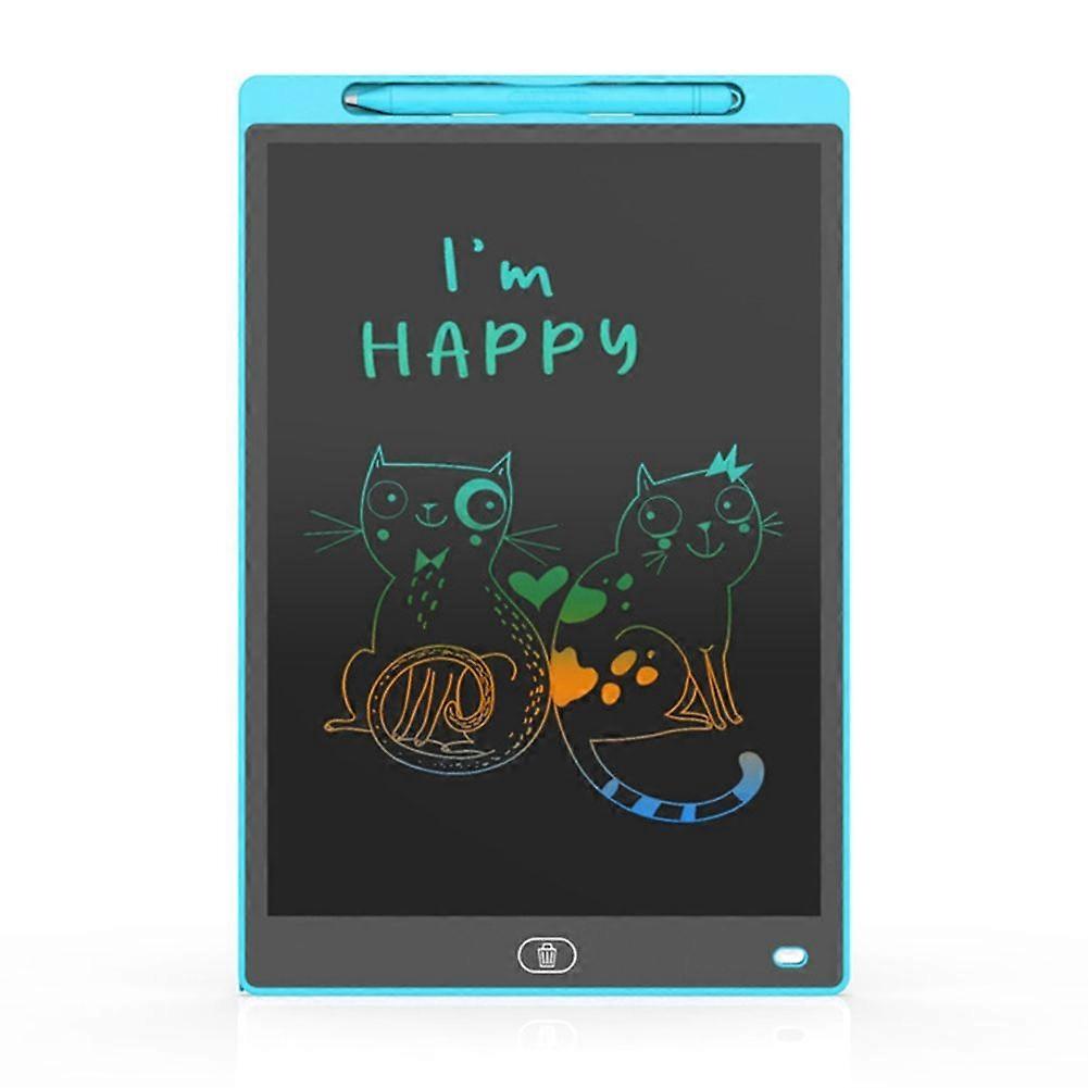 Prancheta de desenho infantil de 12 polegadas LCD Placa de caligrafia LCD Quadro-negro eletrônico pintado à mão Writi