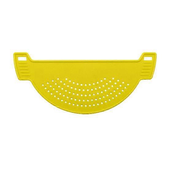 Silicone Drainer for Pots Pans Reusable Spaghetti Universal Filter Pasta Bowls Ground Beef Grease