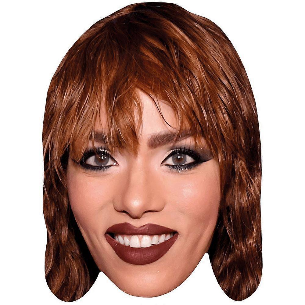 Arisce Wanzer (Fringe) Celebrity Mask, Flat Card Face