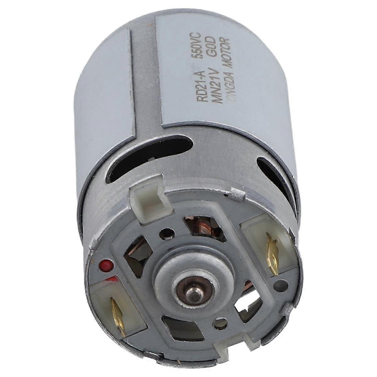 High-Speed 550 DC Motor 21V 21000RPM - Powerful Mini Motor for DIY Enthusiasts, Ideal for Various A