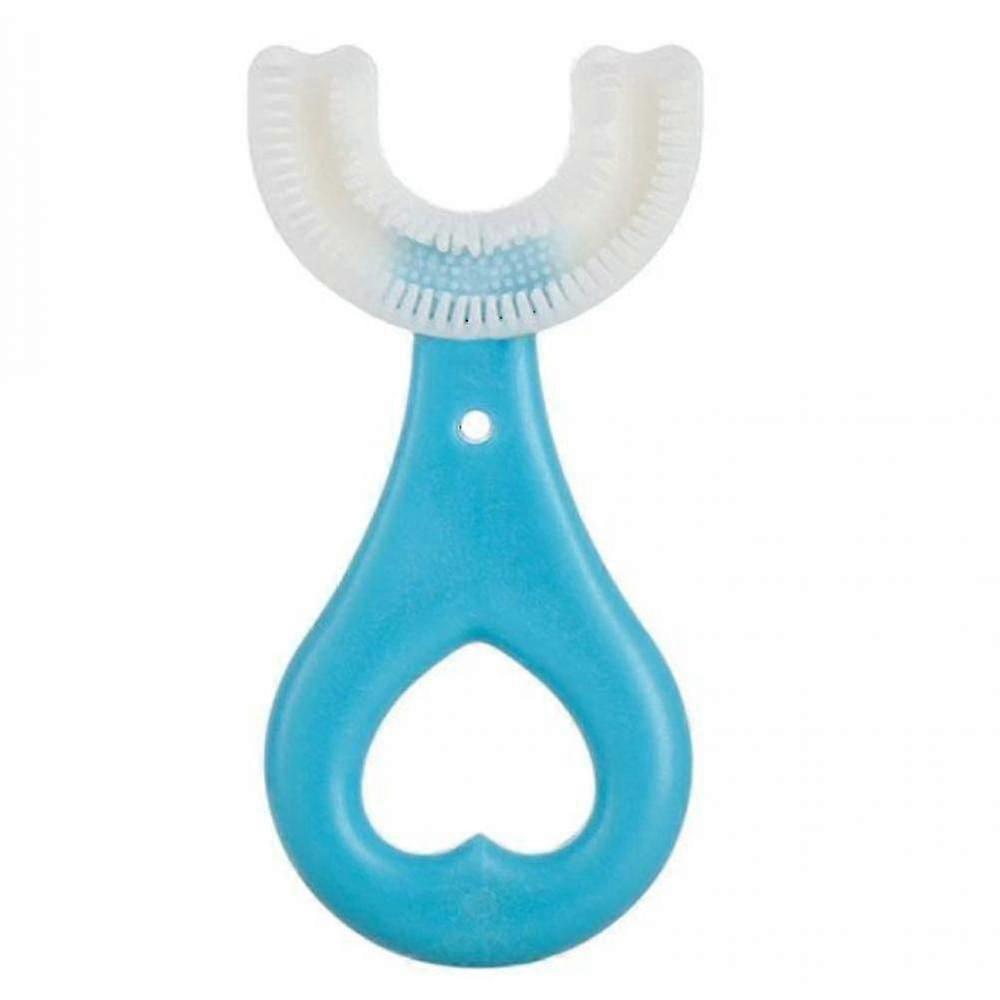 Children's U-shaped Mouth-type Soft Toothbrush Manual