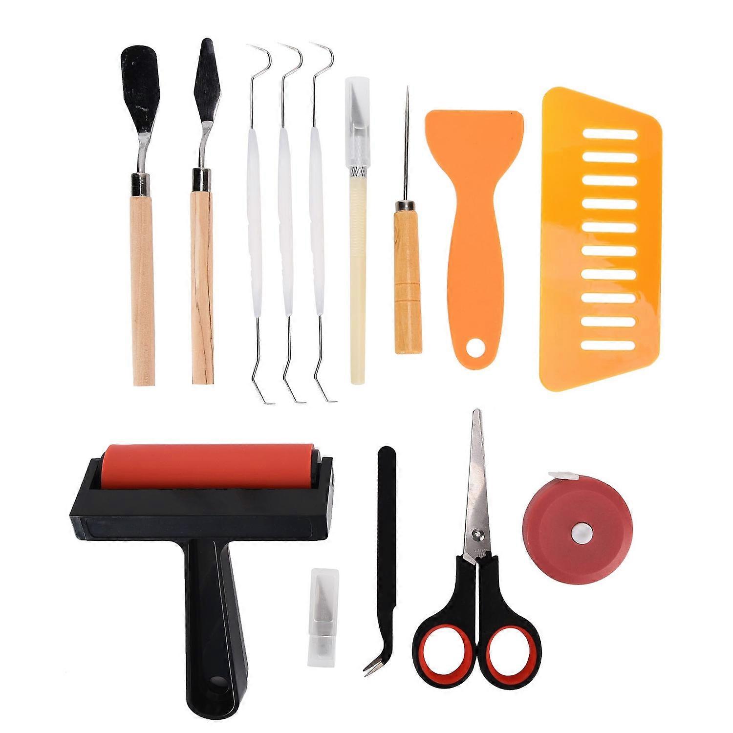 Weeding Tools 19 Complete Craft Vinyl Weeding Tools Set with Storage Box for Crafts Sewing Silhouett