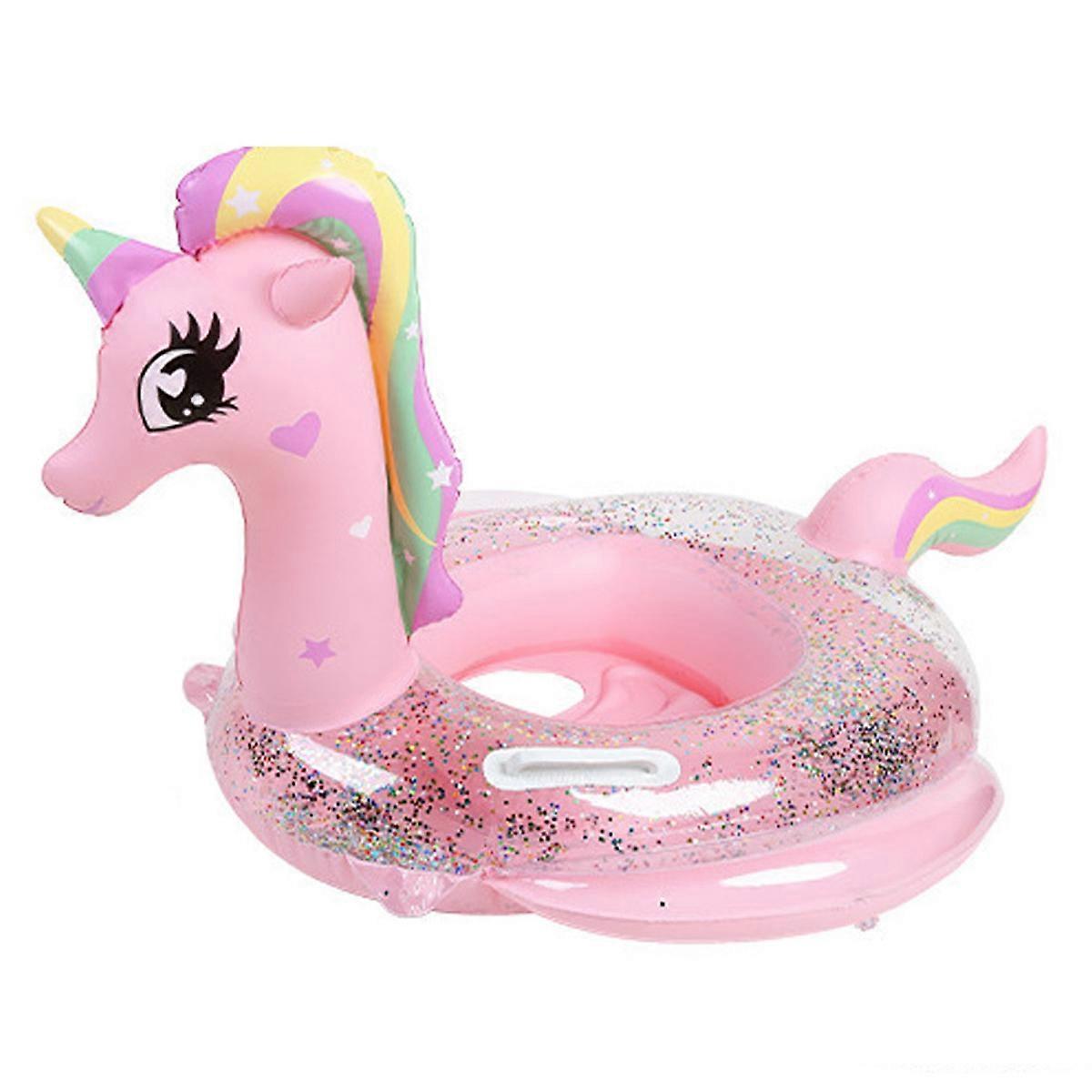 Baby Pool Float Unicorn for Toddlers, Inflatable Swimming Ring