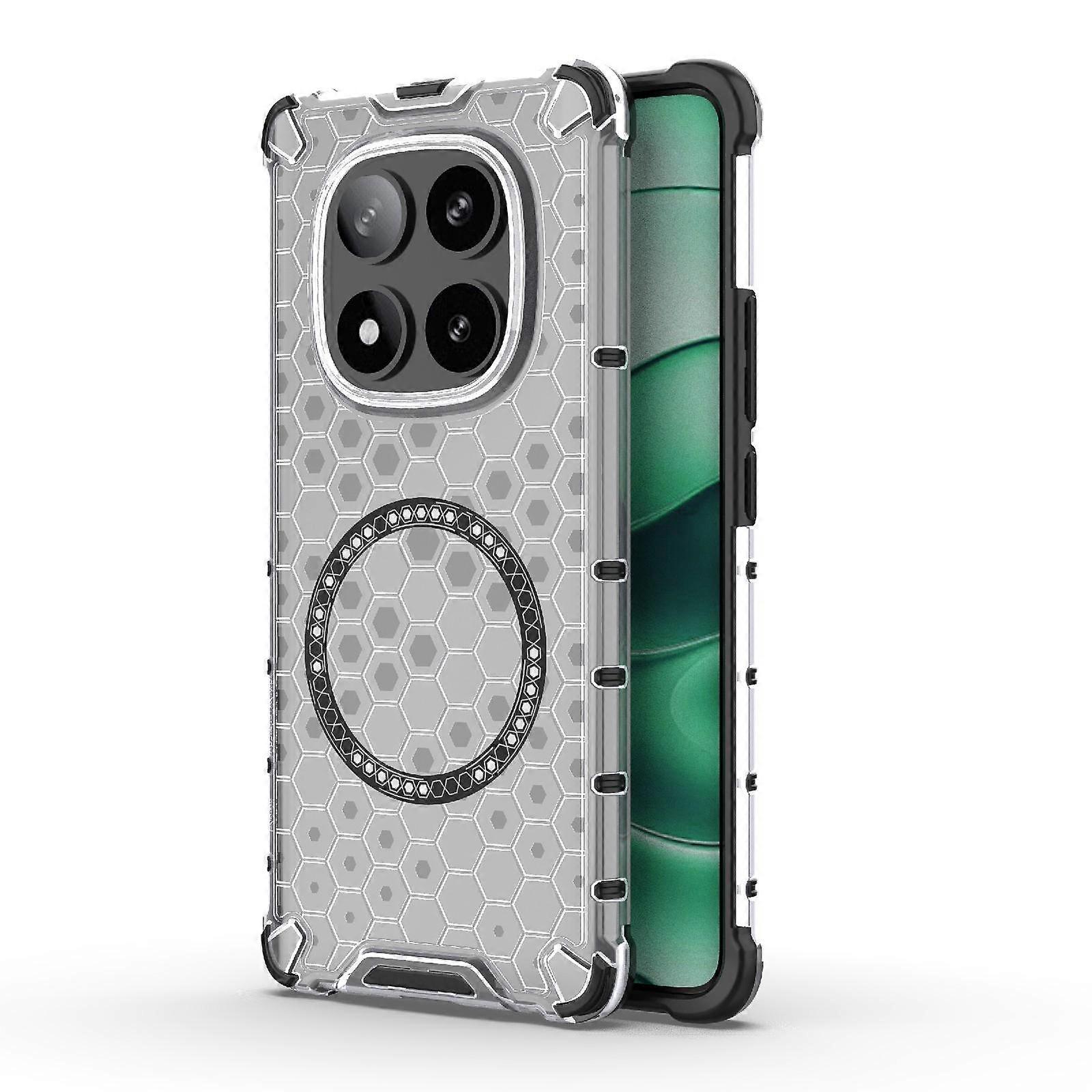 Honeycomb Magnetic Ring Shockproof Phone Case
