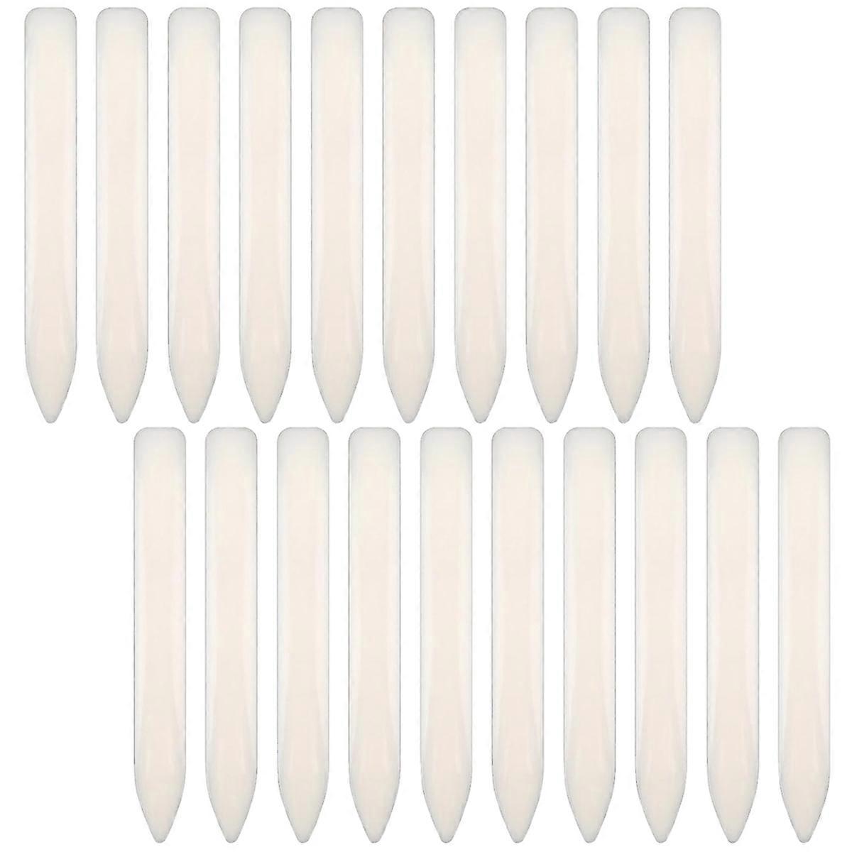 20 Pack Bone Folder Tool, Plastic Bone Folder Crafts Scoring Folding Creasing Paper Crafting Scrapb