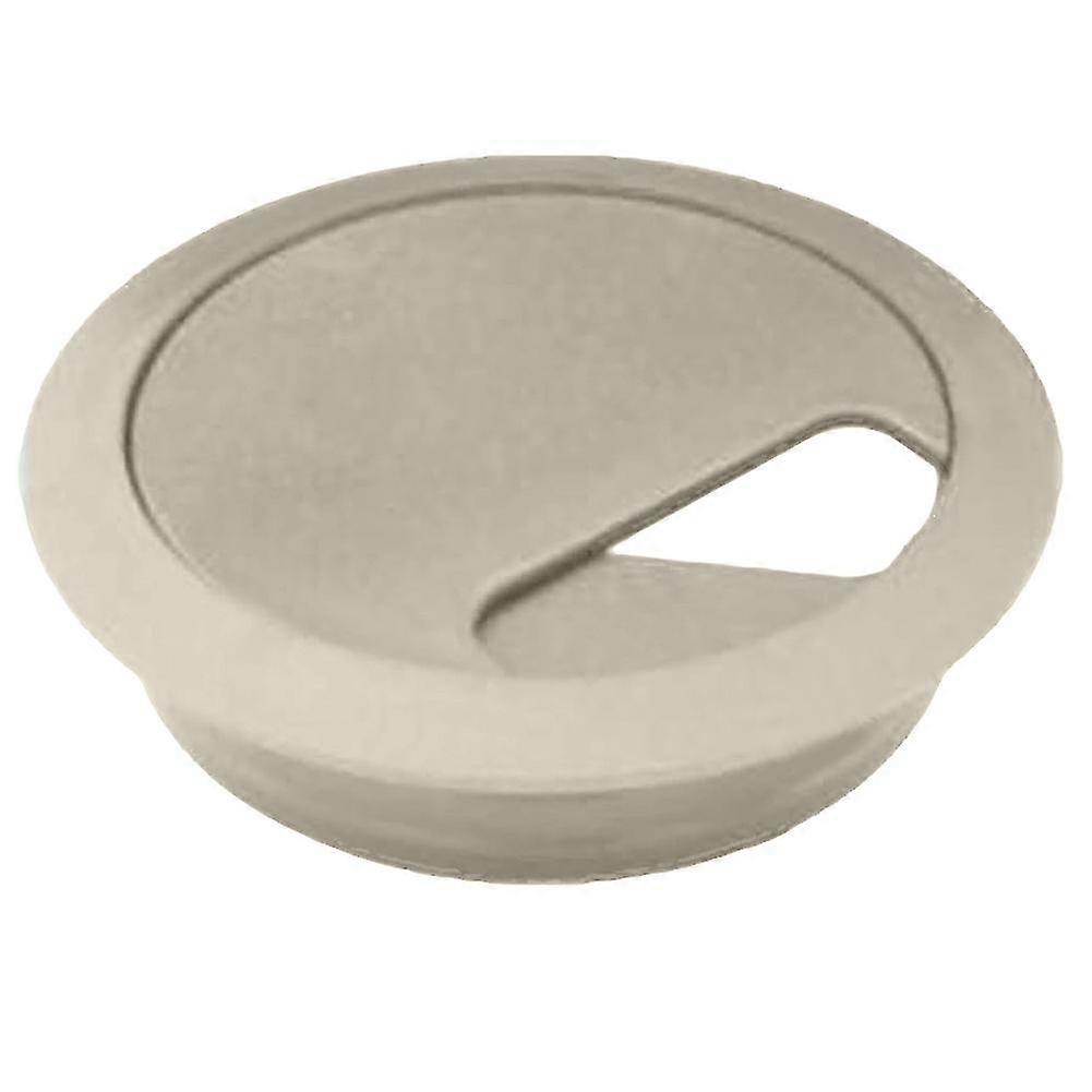 80mm Computer Desk Grommet Table Cable Outlet Port Surface Wire Hole Cover