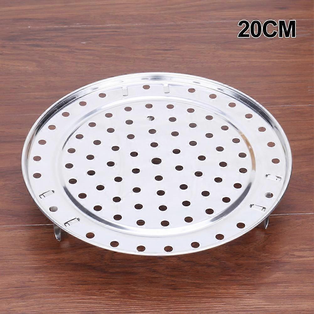 Steaming Rack 3 Stands Plate Steam Cooking Round Type