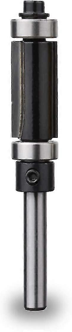 1/4'' Flush Trim Pattern Router Bit Top and Bottom Shank Board Woodworking Cutter [W: 1/2''; I: 25mm]