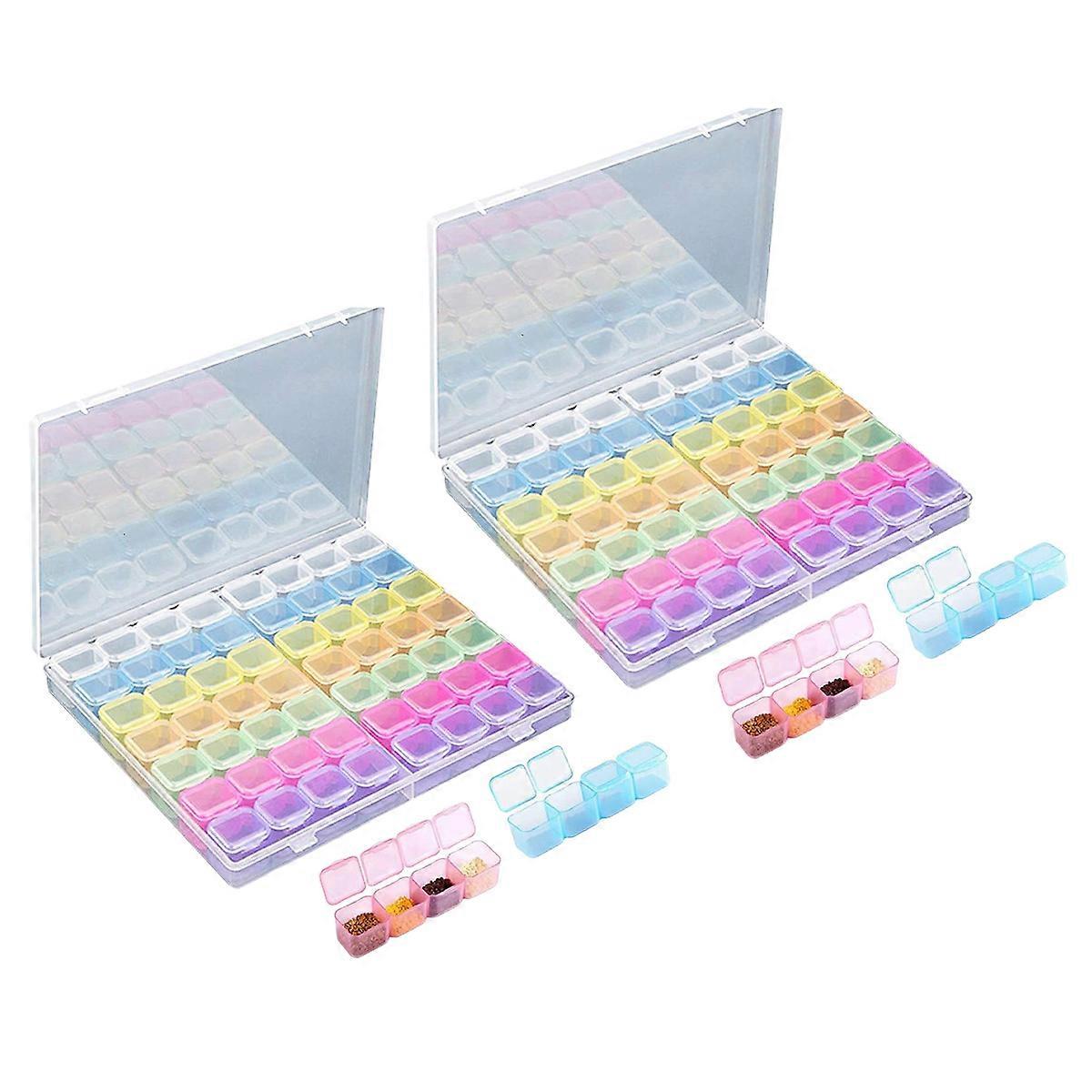 Cross Stitch Tools, Your Companion In Crafting Excellence, Multi-functional Storage Box For Beads, Jewelry, And More, Transparent Pp Plastics For