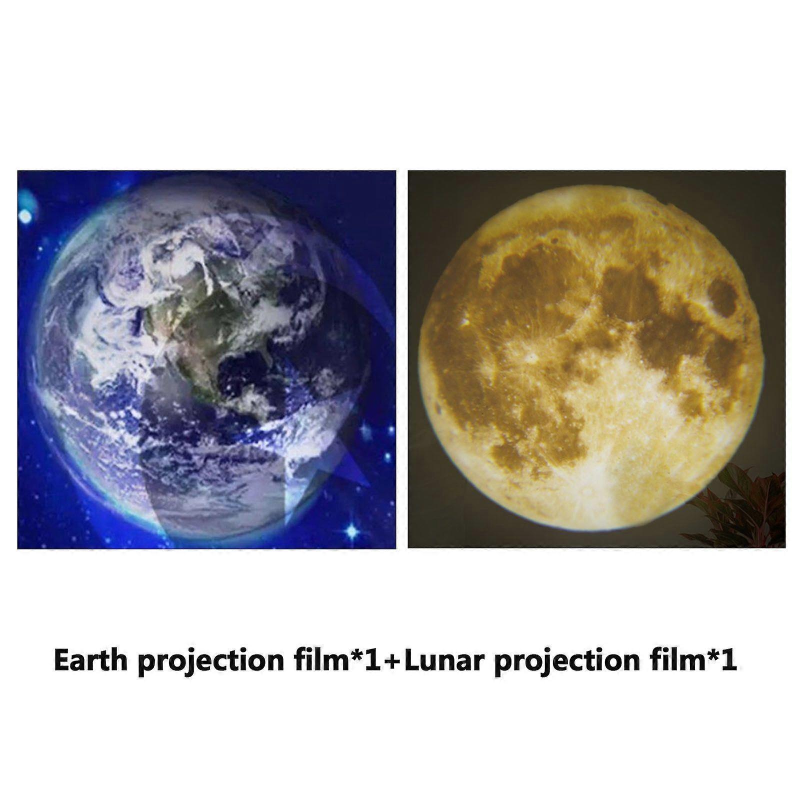 Earth Moon Projection Lamp Star Projector Planet Projector Background Atmosphere Led Night Light For