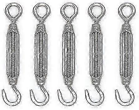 Rvs 304 haak oogspanner pack van 5 m4