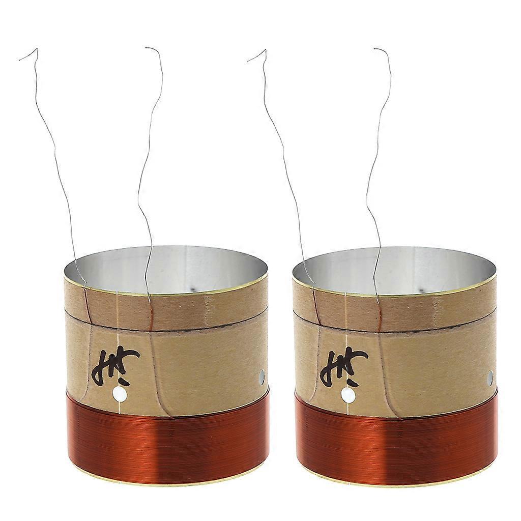 Hoparlör Ses Bobini Woofer Bas Ses Sürücüsü Bas Bobinleri Mükemmel İşçilik Hoparlör Woofer Bas Bobinleri Yuvarlak Bakır Tel Diğer