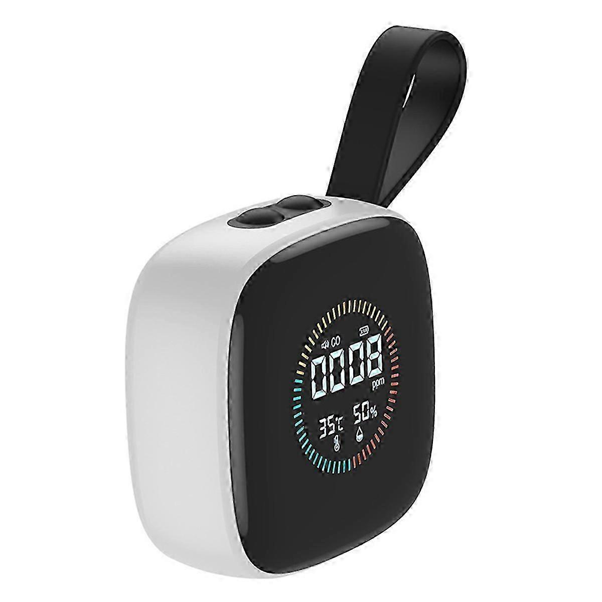 DM1210B CO Quality Detector with Sound Alarm, LCD, Temperature & Humidity Sensor