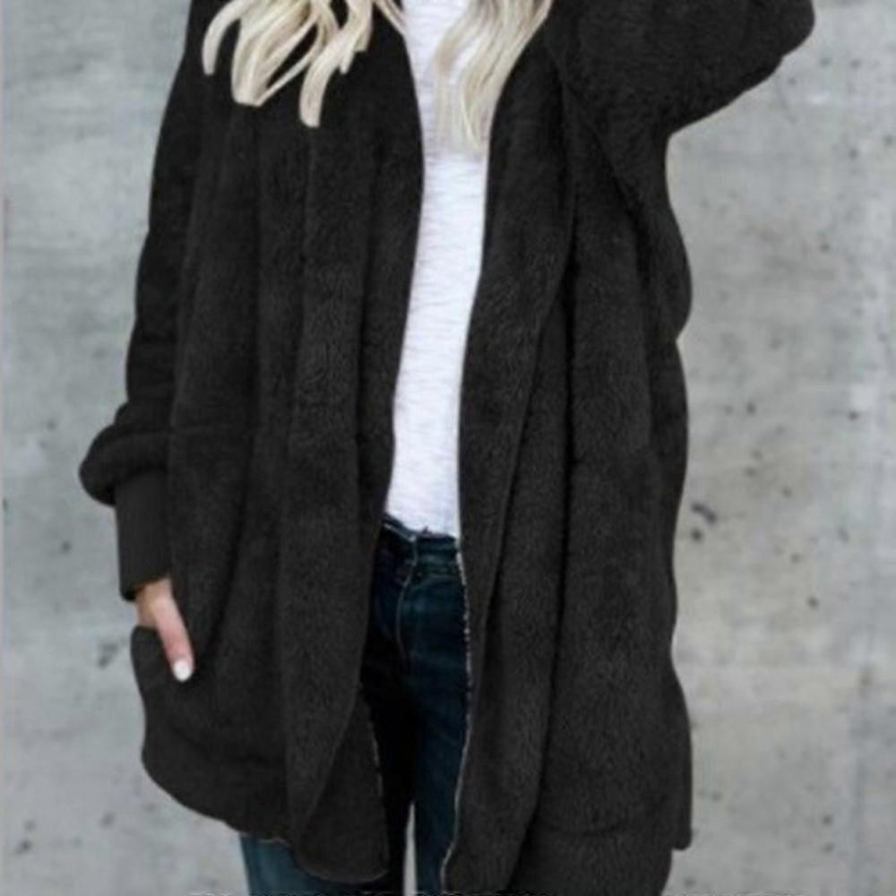 Kvinnor Termisk Ull Jacka Stil Anti-päls Kappa Pendlarkläder För Vinter @BUGU