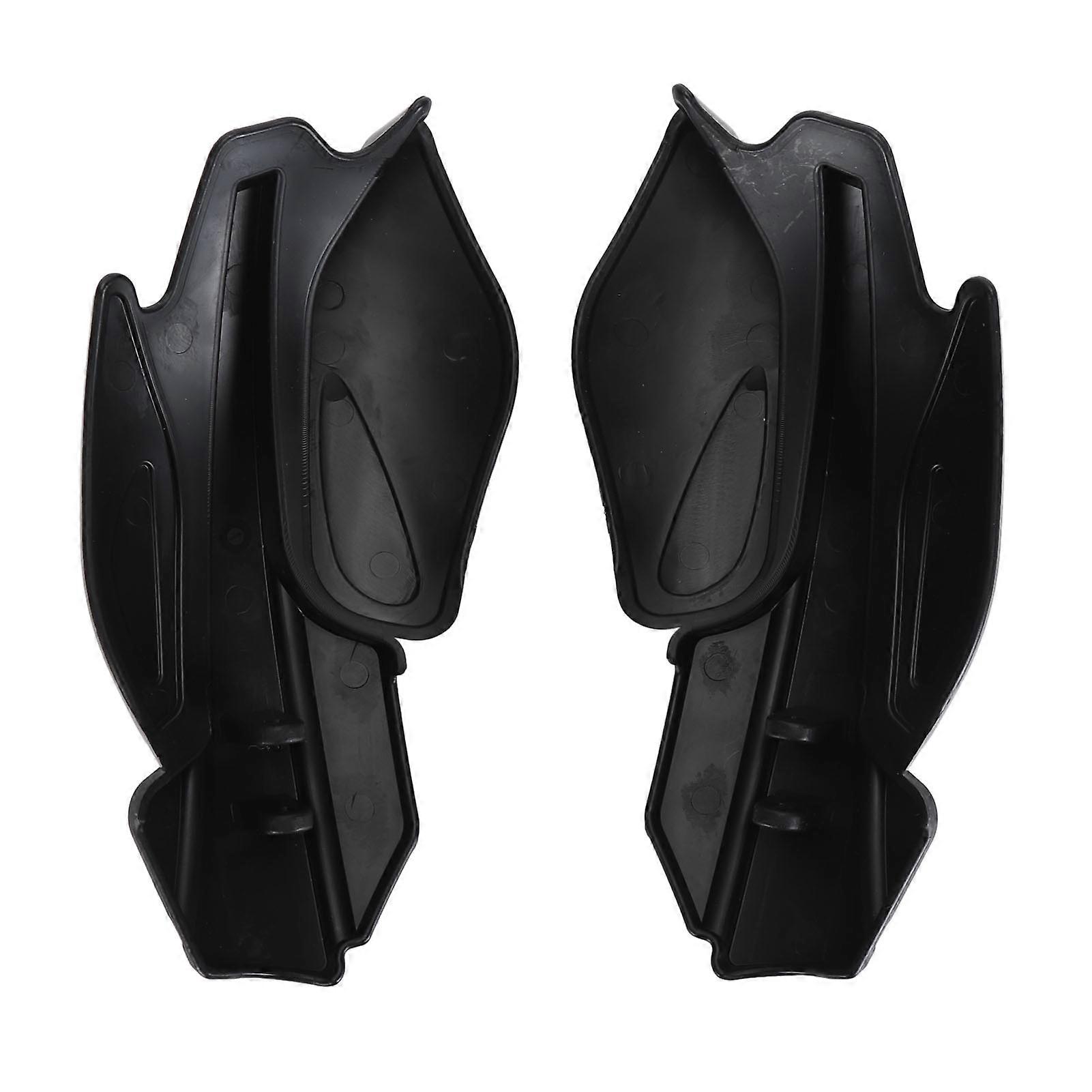 Hand Guard Pair Black Strong Protection Polyethylene Metal