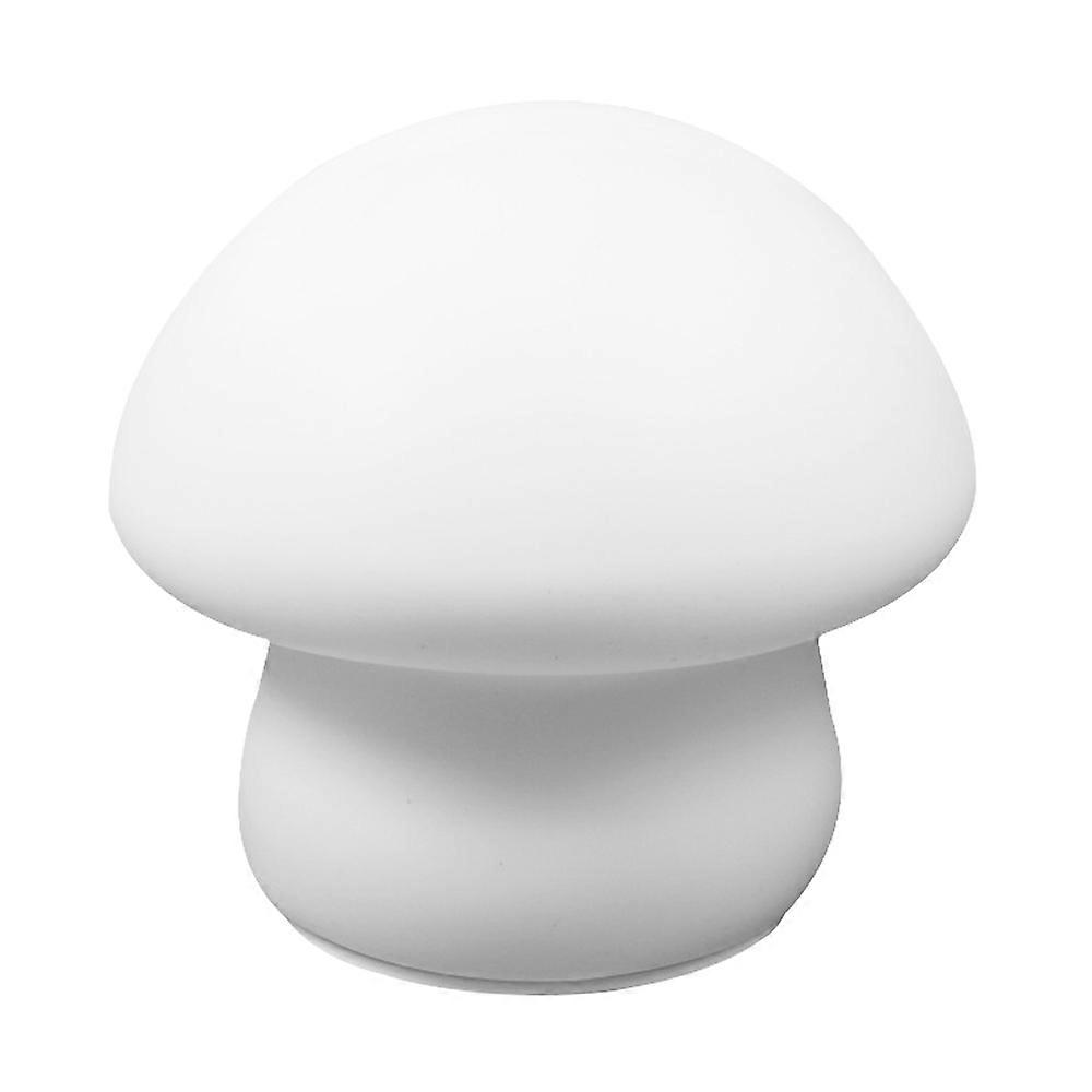 LED creative induction bedside colorful silicone mushroom cloud night light