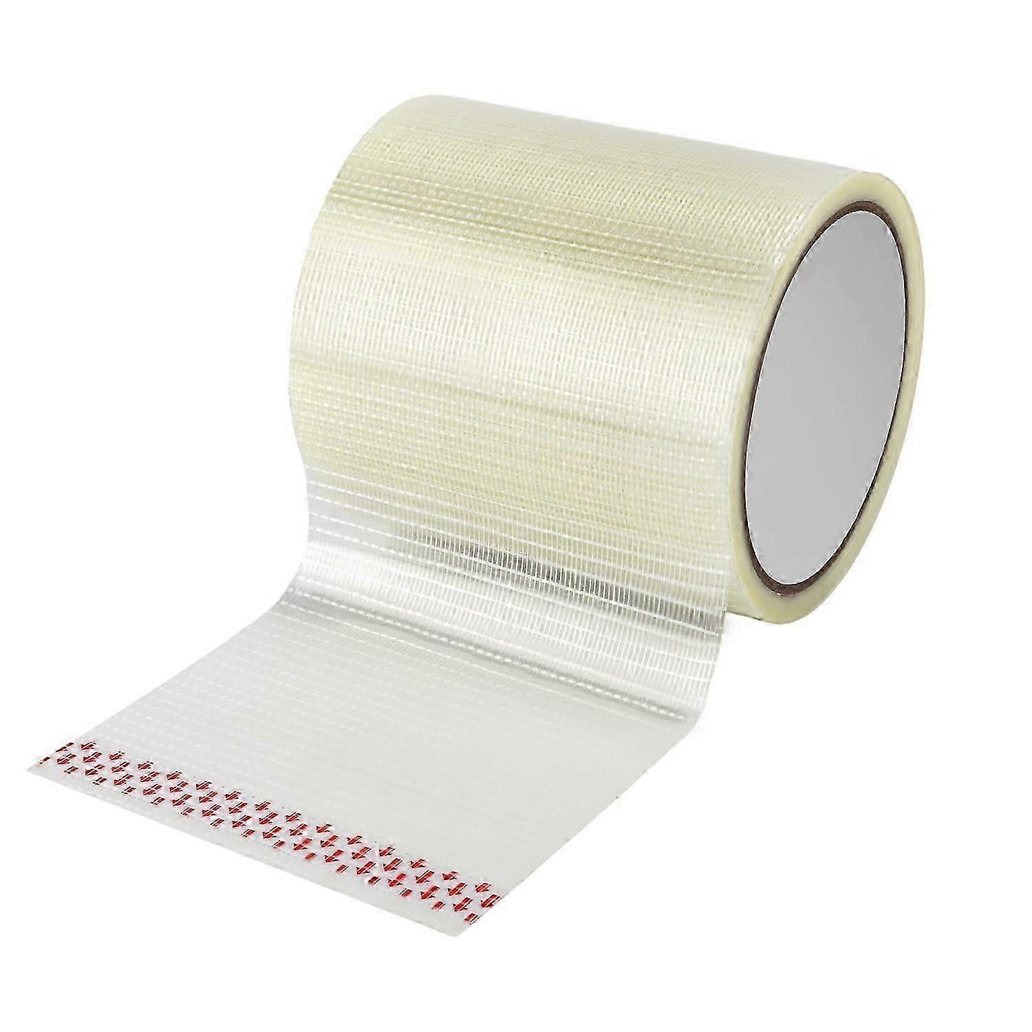 Ruban de réparation d’auvent de VR, ruban de réparation en fibre de verre renforcée 39 pi x 3,9 po Toile