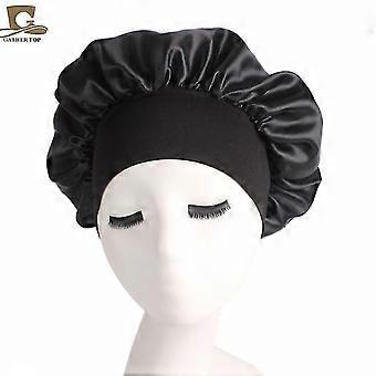 2pcs Satin Bonnet Silk Bonnet Hair Bonnet For Sleeping Satin Bonnet For Hair Bonnets For Women Silk Bonnet