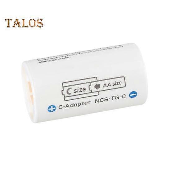 LR6 AA to LR14 C Battery Adapter Case LR6 to LR14 Cell Conversion Battery Holder AA to C Size Battery Spacer Converter Case