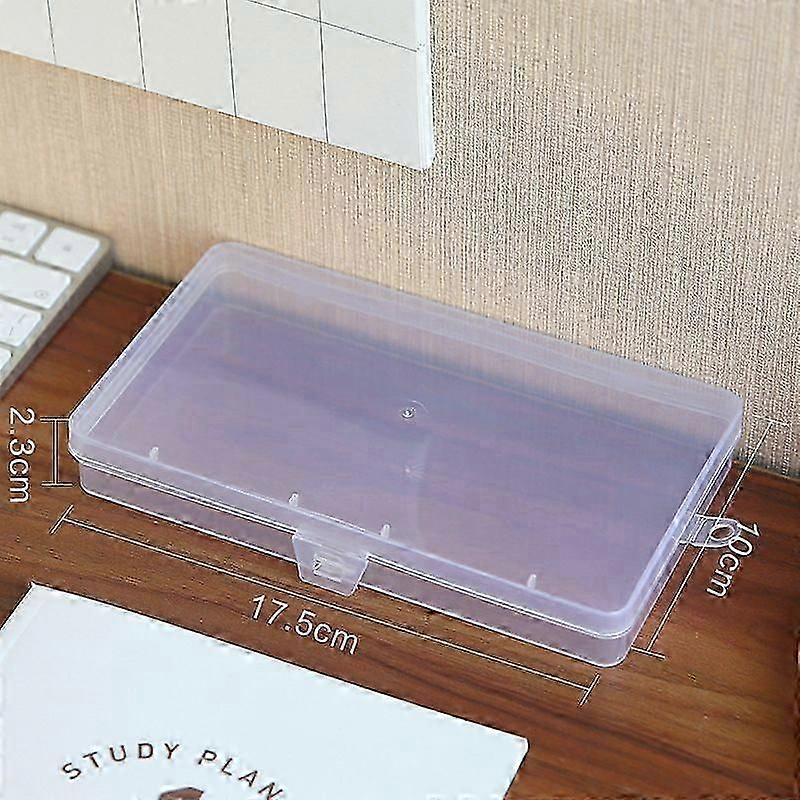 Stationery Stickers Storage Box Organizer Container Art Tool Case Craft Desktop well