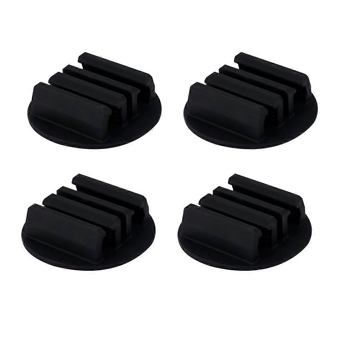 4PCS Adhesive Silicone Pen Holder, Pen Clip Set Marker Holder