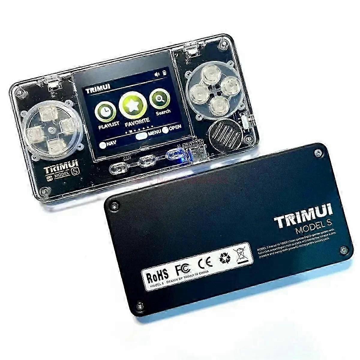 Trimui Model S Handheld Game Machine 2 Inch Ips Screen(Red)