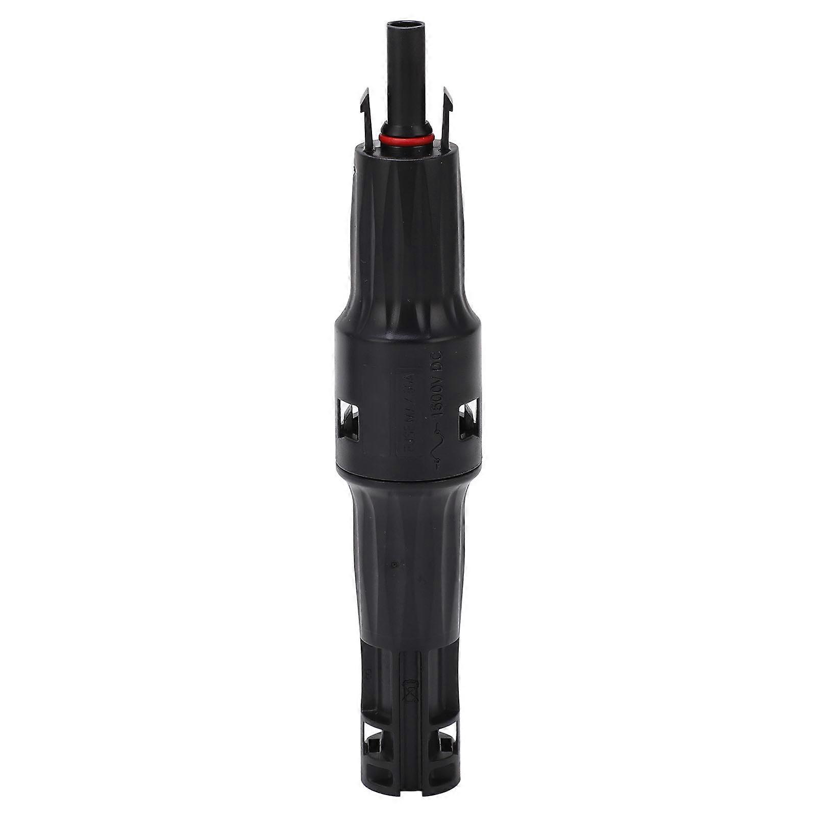 Fuse Holder Connector Flame Retardant Universal Interface IP68 15A PV Inline Fuse Holder DC1500V