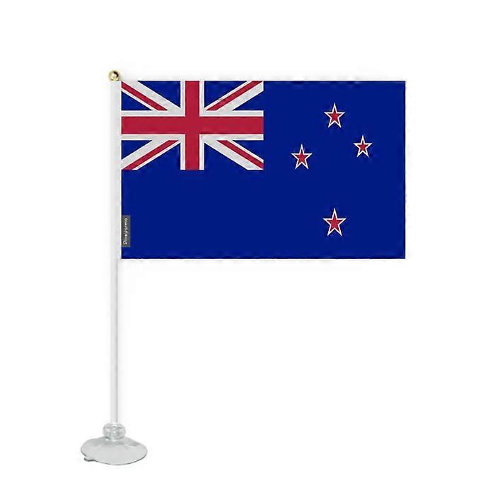 Flag - New Zealand - Mini - 20 x 30 cm - Polyester - Suction cup included - Double-sided
