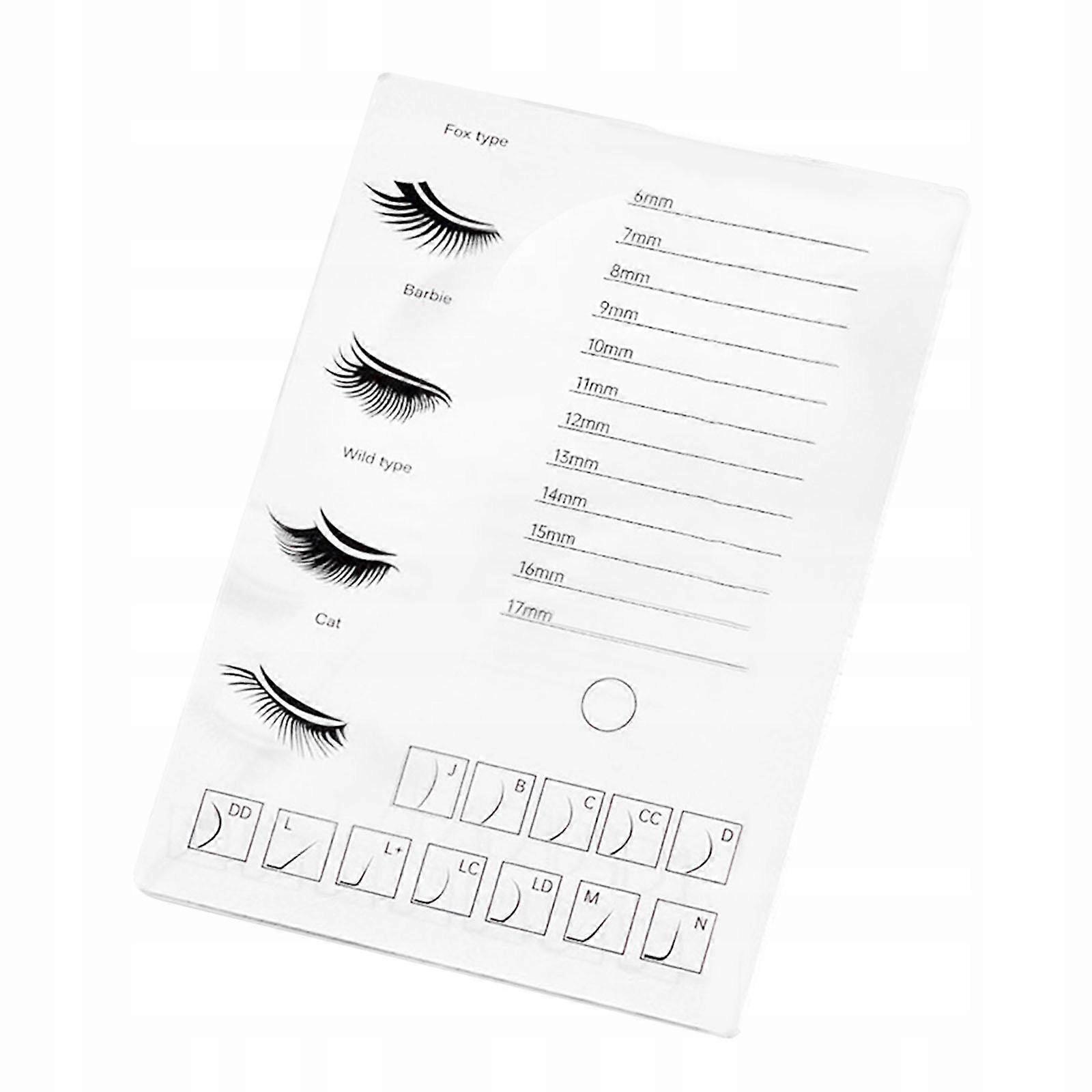 Eyelash Extension Tray For Eyelash Extensions Acrylic Lash Transparent