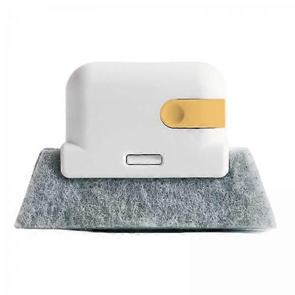 3xCepillo de limpieza de ranuras para ventanas Mango de material PP Agarre cómodo, lavable