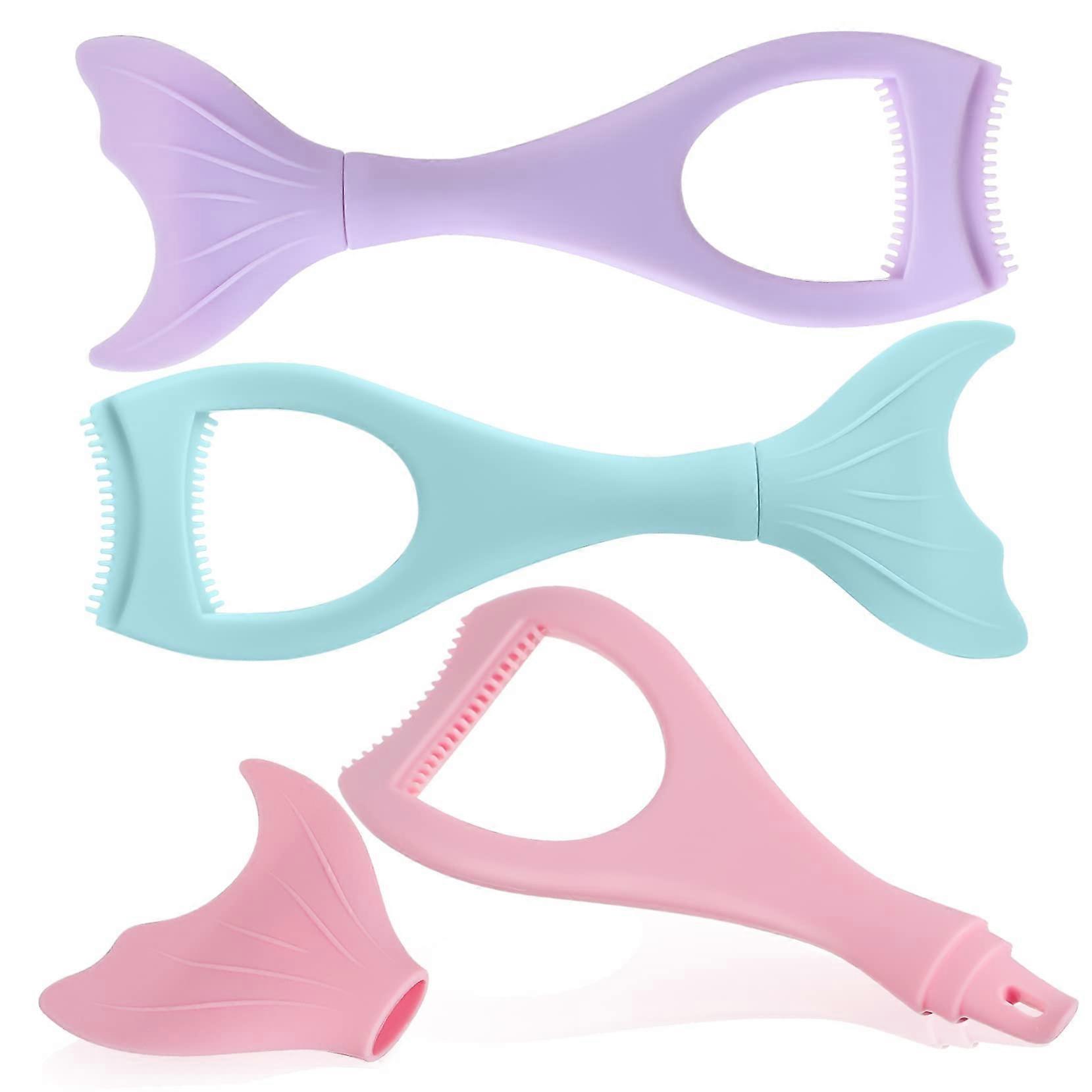 Cosmetic Mascara Shield Set - 3pcs Lash Shield Eyelash Comb Makeup Tool for Salon Use, Durable and Easy to Clean