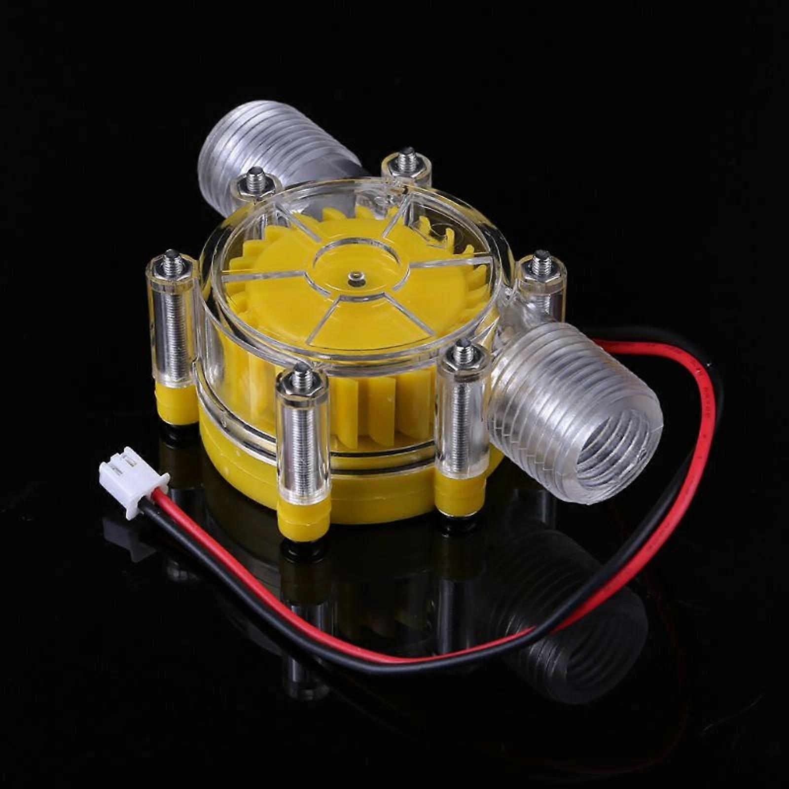 Water for Turbine Generator for DC 5V/12V/80V Micro Hydro Water Flow Generator DIY Water Charging Tool Low Water Pressur Multicolor