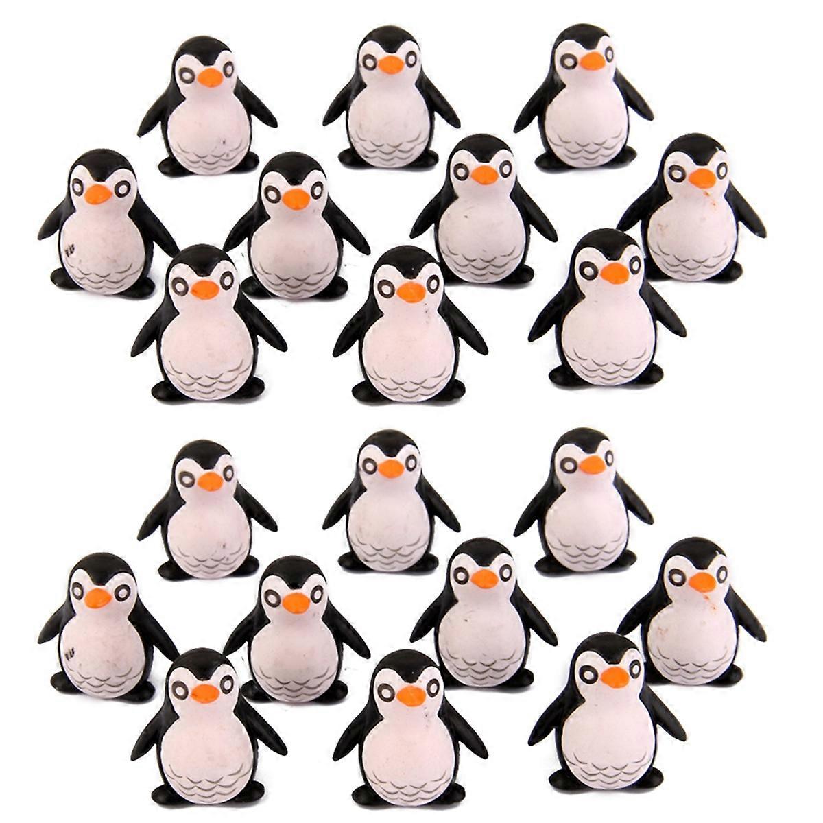Micro-Landscape Decoration Penguin Animal Doll Diy Material L