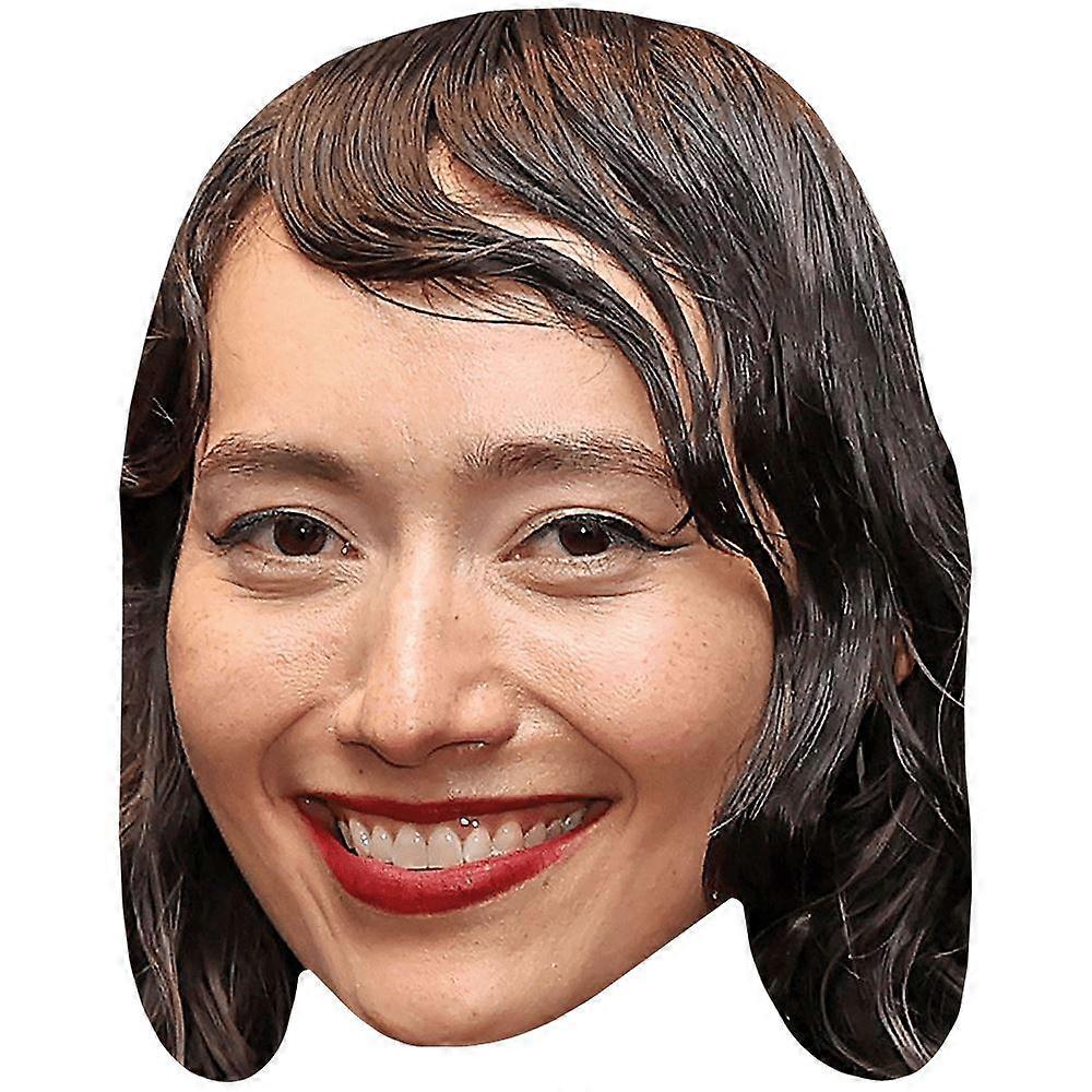 Amelia Murray (Smile) Celebrity Mask, Flat Card Face