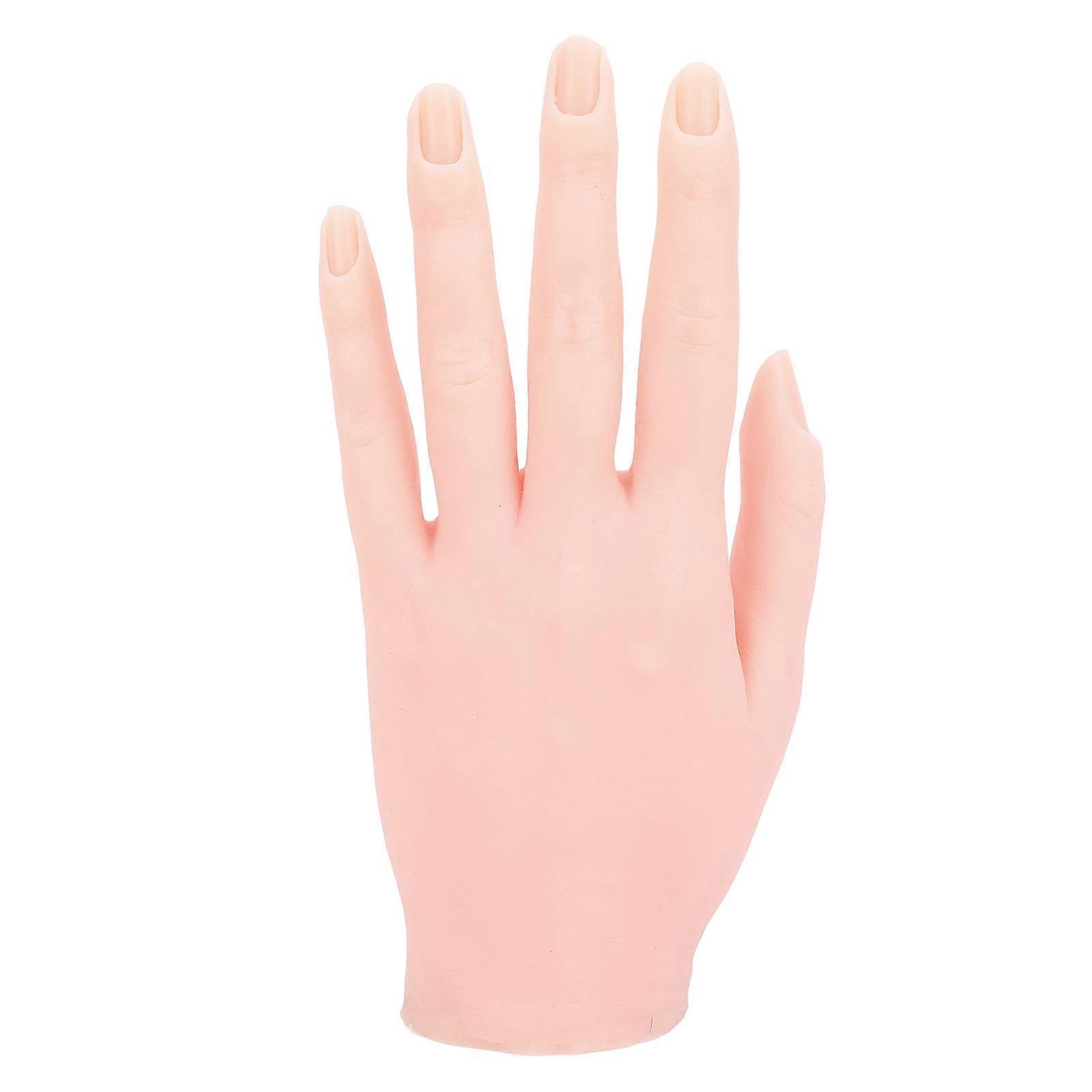 Silicone Female Mannequin, Left Hand Practice for Beginners, Life Size Model