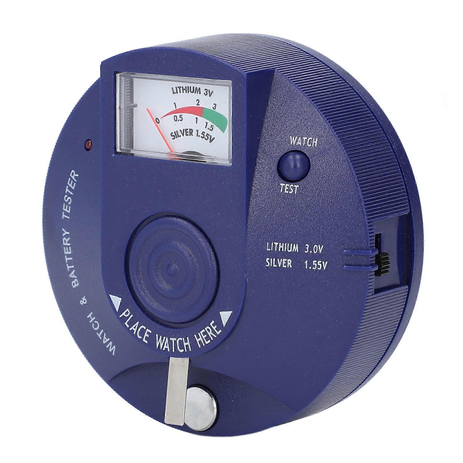 Button Cell Battery Tester Analyzer 3V 10x10cm CR2016 75mAh