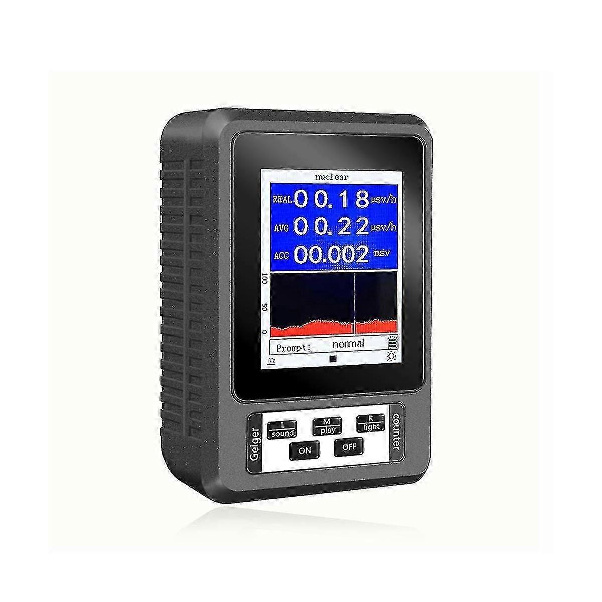 Geiger Counter Nuclear Radiation Detector  Y X-ray Detector Real-time Mean Cumulative Dose Modes R