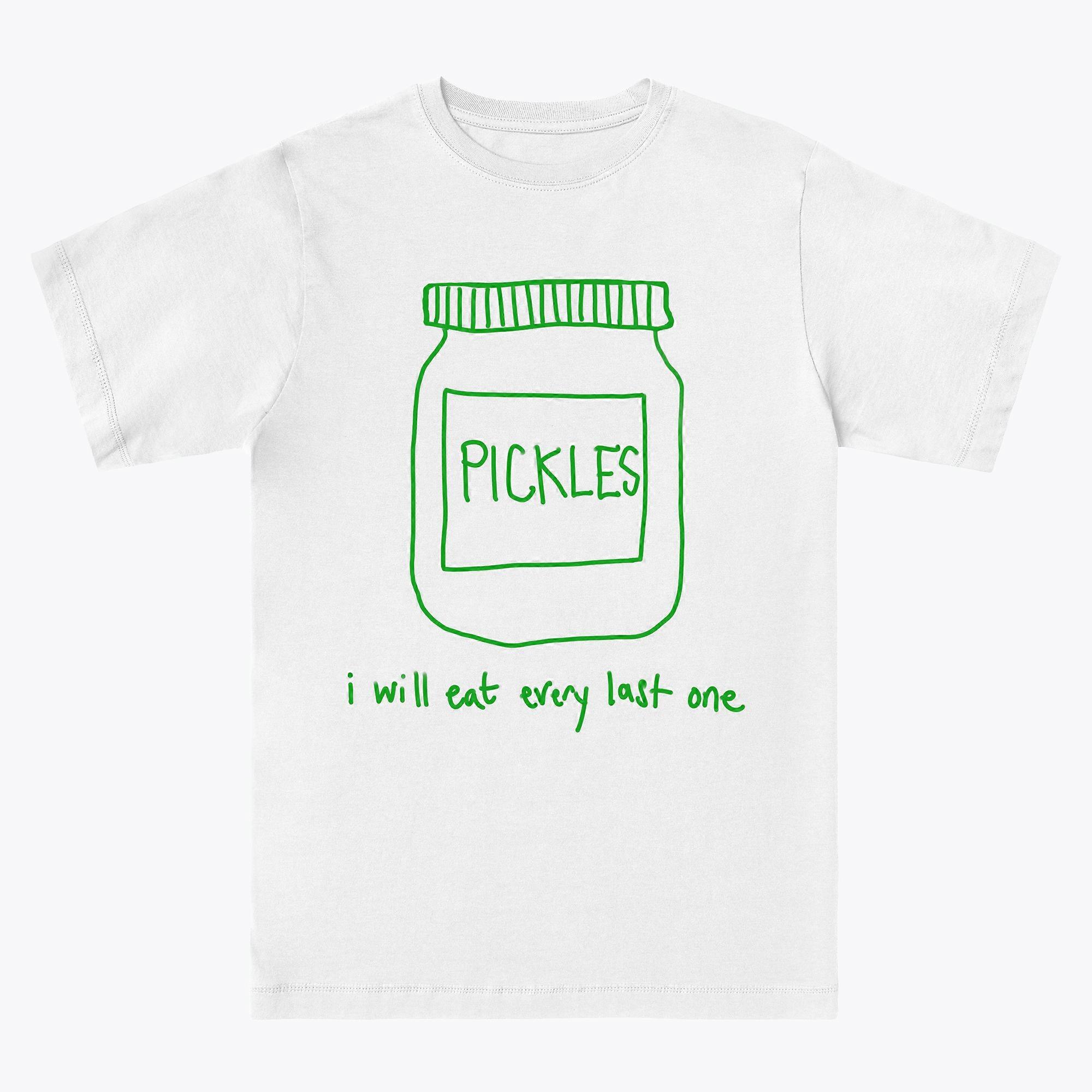 Tričko EAT ALL THE PICKLES POD POPSTORE