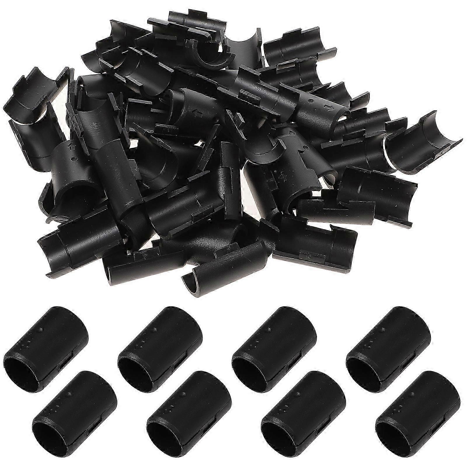 32 Pairs Wire Shelving Plastic Shelving Sleeves Shelf Lock Clips Shelving Sleeves Replacement