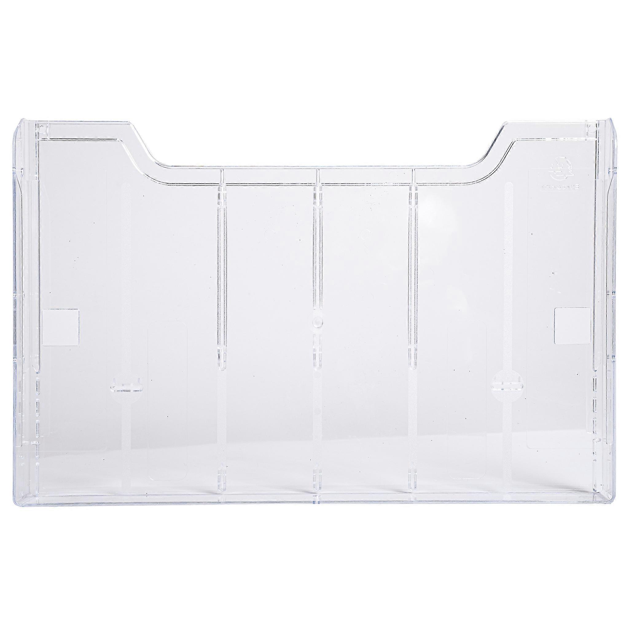 Exacompta 63858D 10x INDIVIDUAL ELEMENT A4 LANDSCAP clear - Crystal